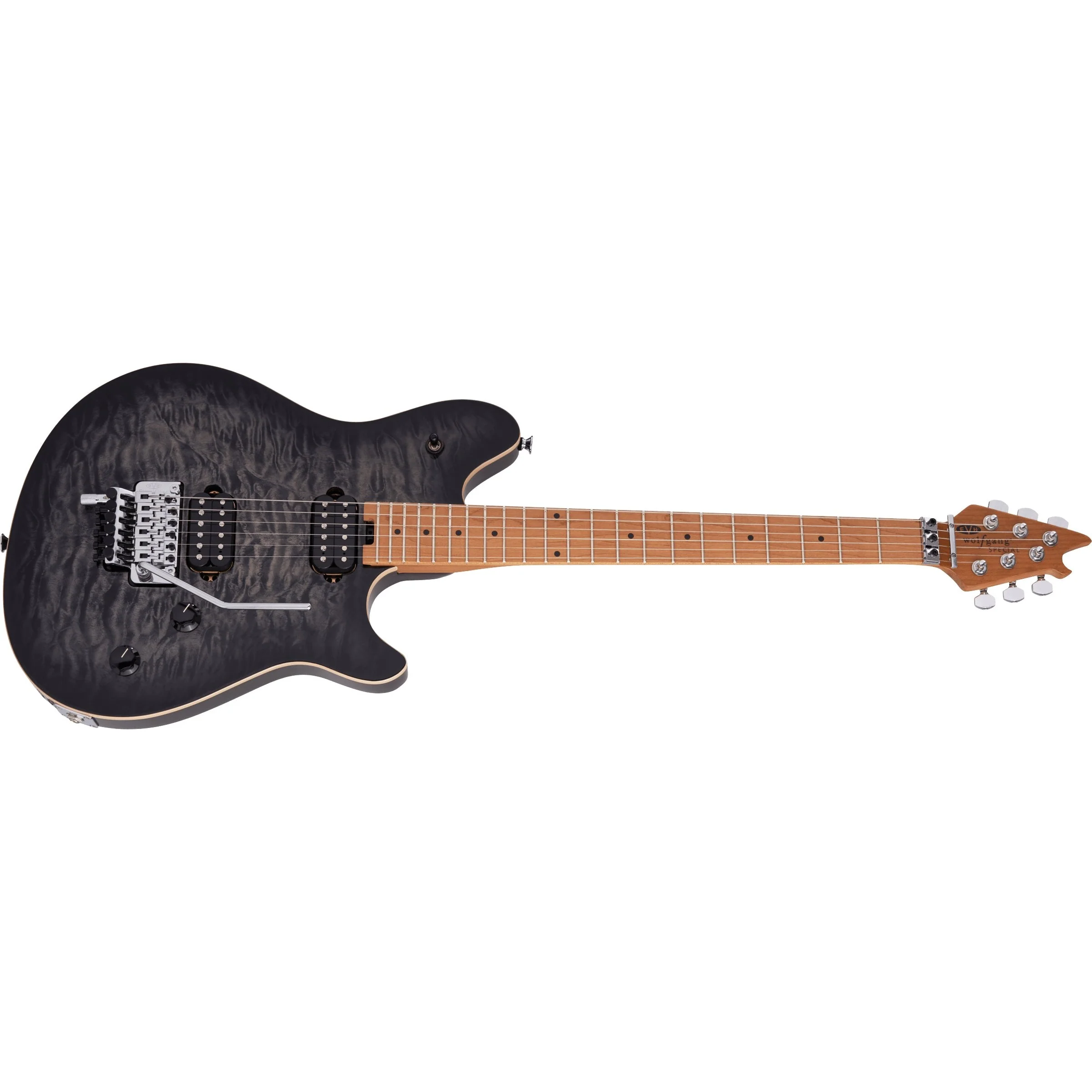 EVH - Wolfgang® Special QM  Baked Maple  510-7701-597 Charcoal Burst - Image 3