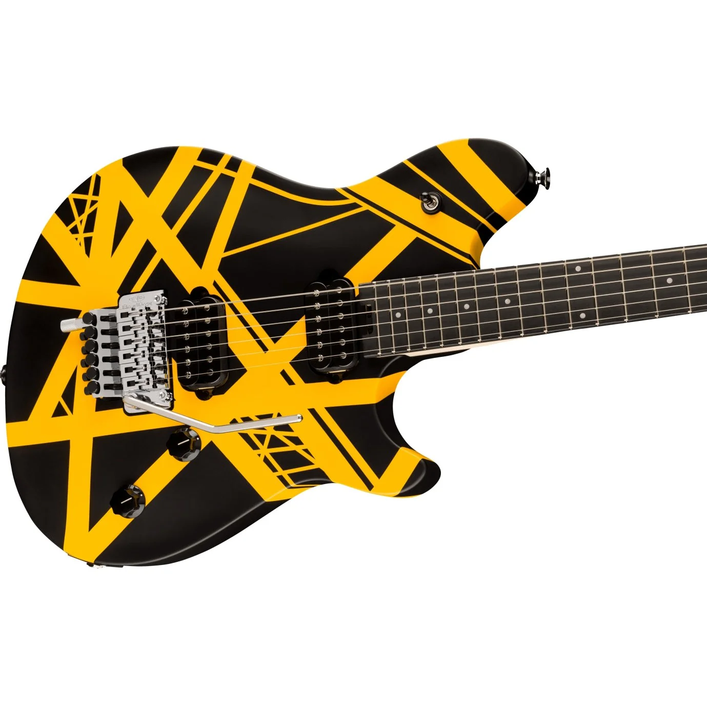 EVH - Wolfgang® Special Striped Series - Ebony Fingerboard - Black and Yellow - 510-7702-316 - Image 3