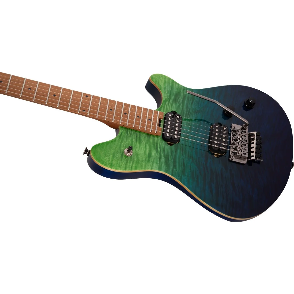 EVH - Wolfgang® WG Standard QM - Baked Maple Fingerboard - Tahiti Night 510-7004-523 - Image 3