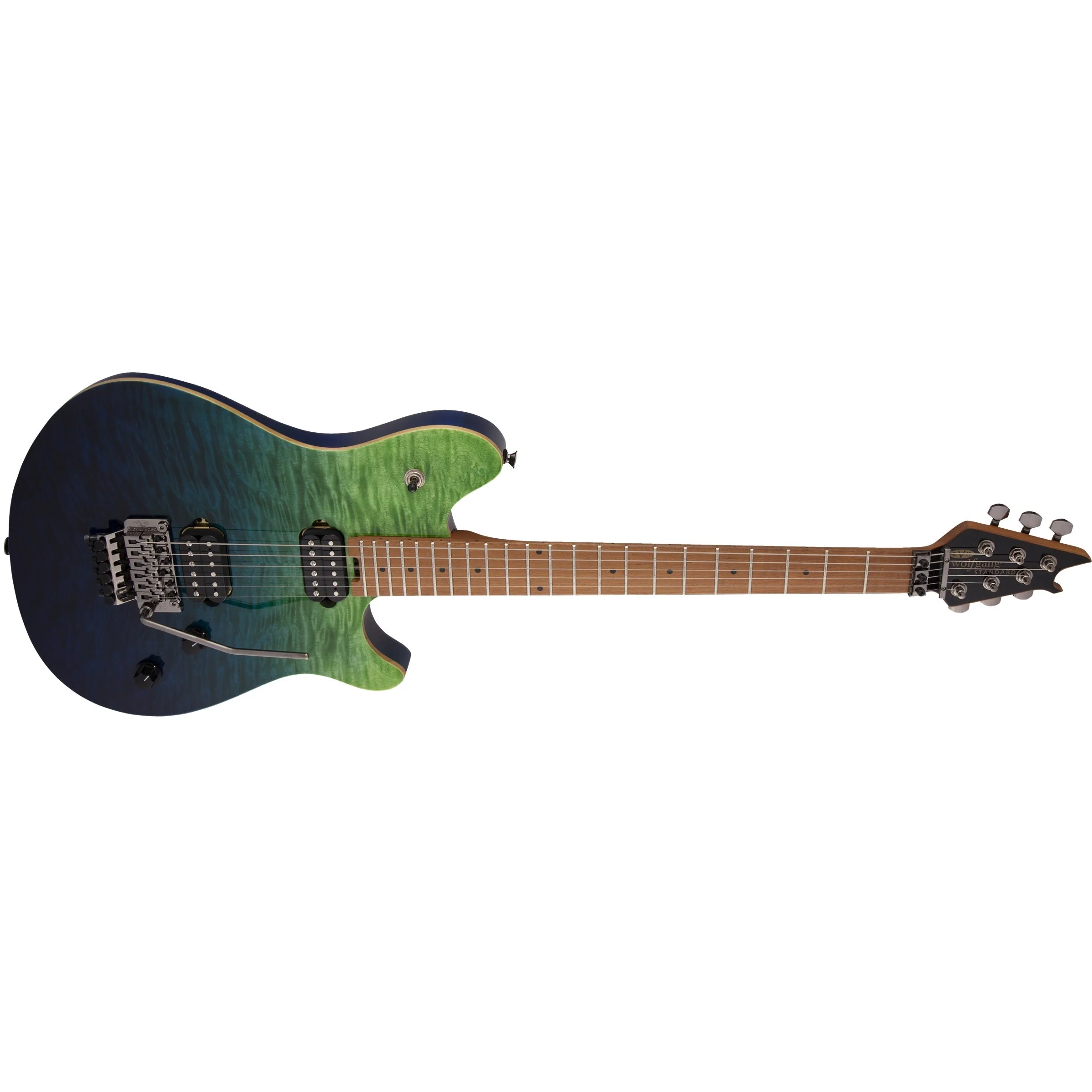 EVH - Wolfgang® WG Standard QM - Baked Maple Fingerboard - Tahiti Night 510-7004-523 - Image 5