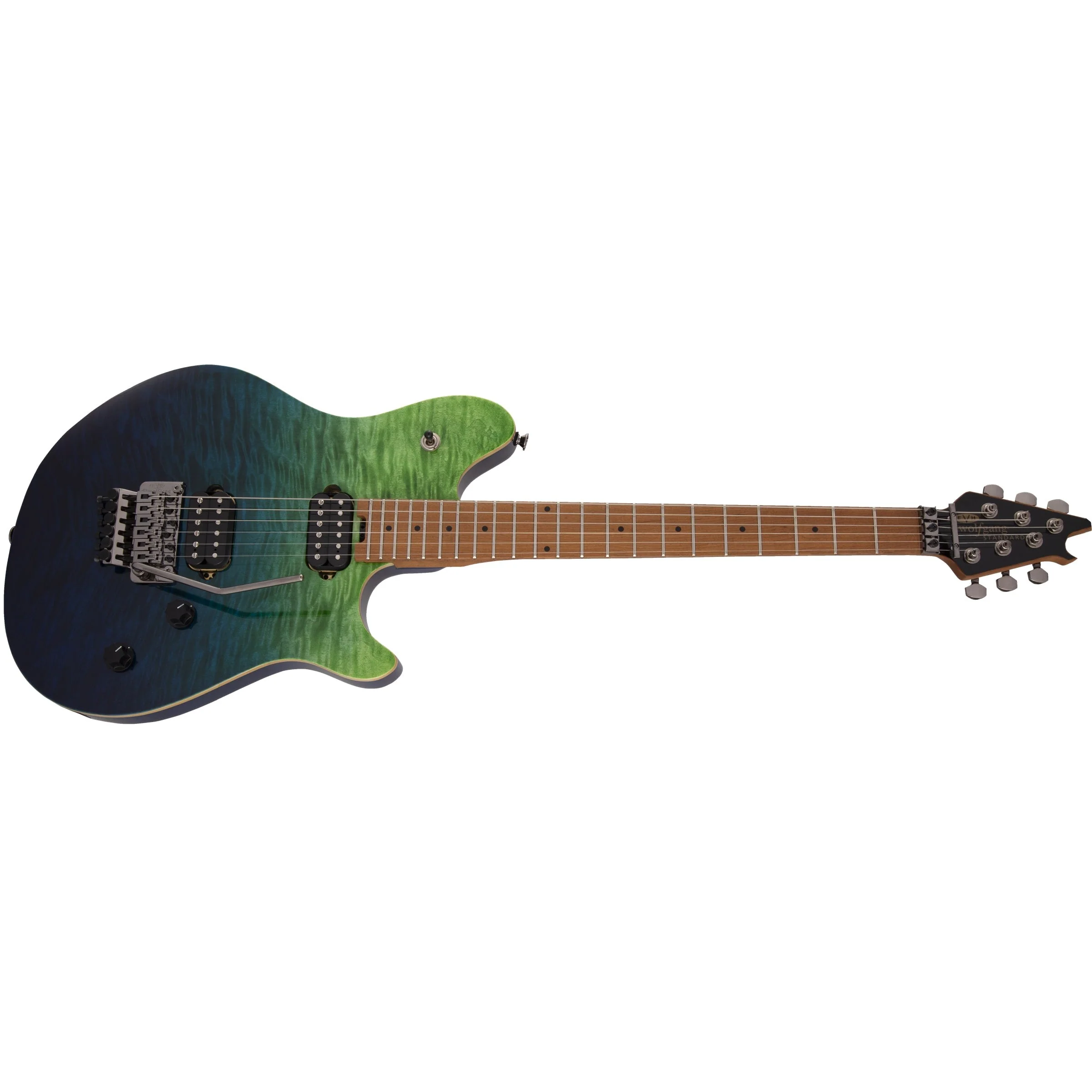 EVH - Wolfgang® WG Standard QM - Baked Maple Fingerboard - Tahiti Night 510-7004-523 - Image 6