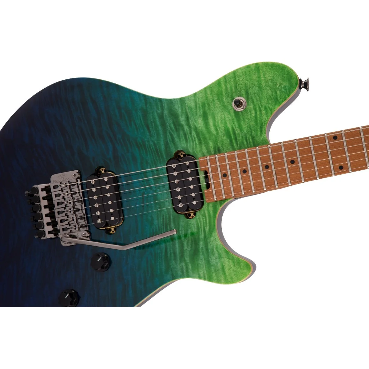 EVH - Wolfgang® WG Standard QM - Baked Maple Fingerboard - Tahiti Night 510-7004-523 - Image 7
