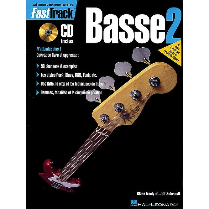 FastTrack Bass Method – Book 2 – French Edition