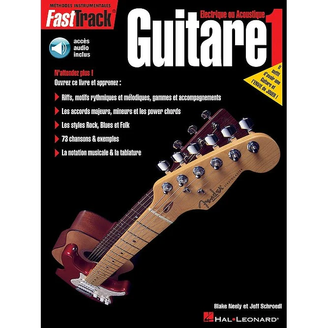 FastTrack Guitar Method – Book 1 – French Edition