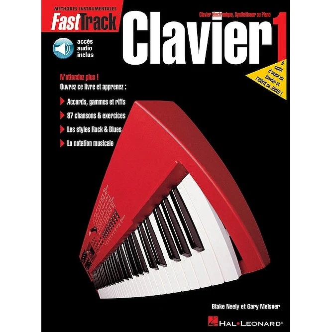FastTrack Keyboard Method – Book 1 – French Edition