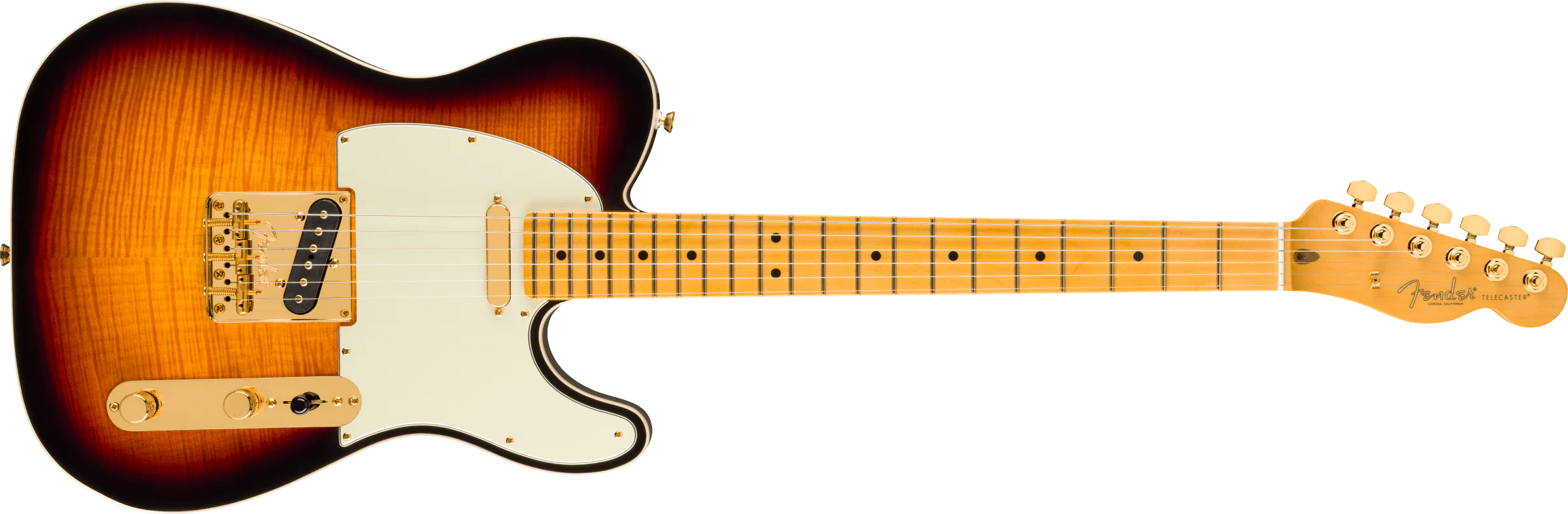 Fender - 75th Anniversary American Professional Custom Telecaster® - Maple Fingerboard - 2-Color Sunburst - 017-1022-703