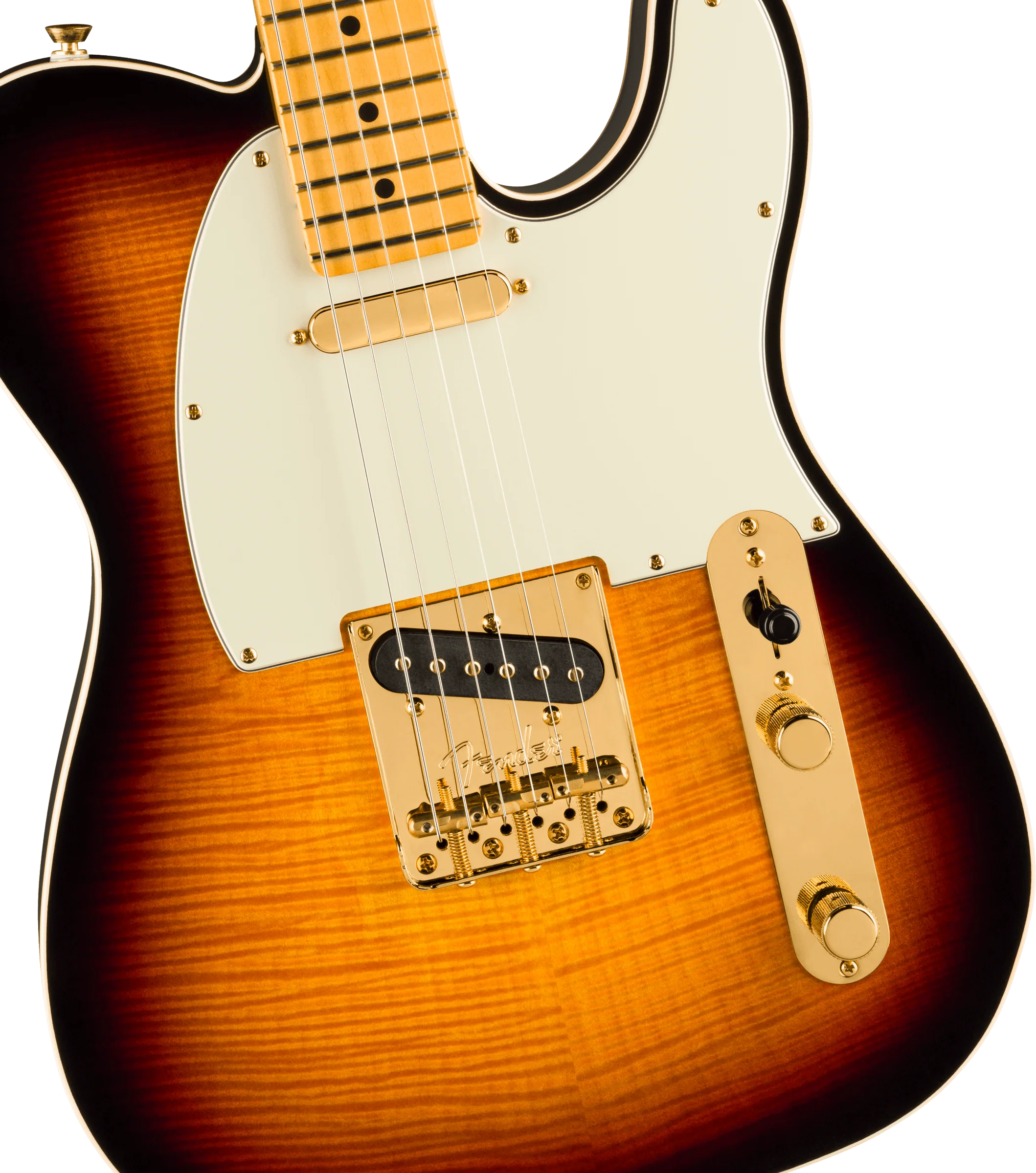 Fender - 75th Anniversary American Professional Custom Telecaster® - Maple Fingerboard - 2-Color Sunburst - 017-1022-703 - Image 3