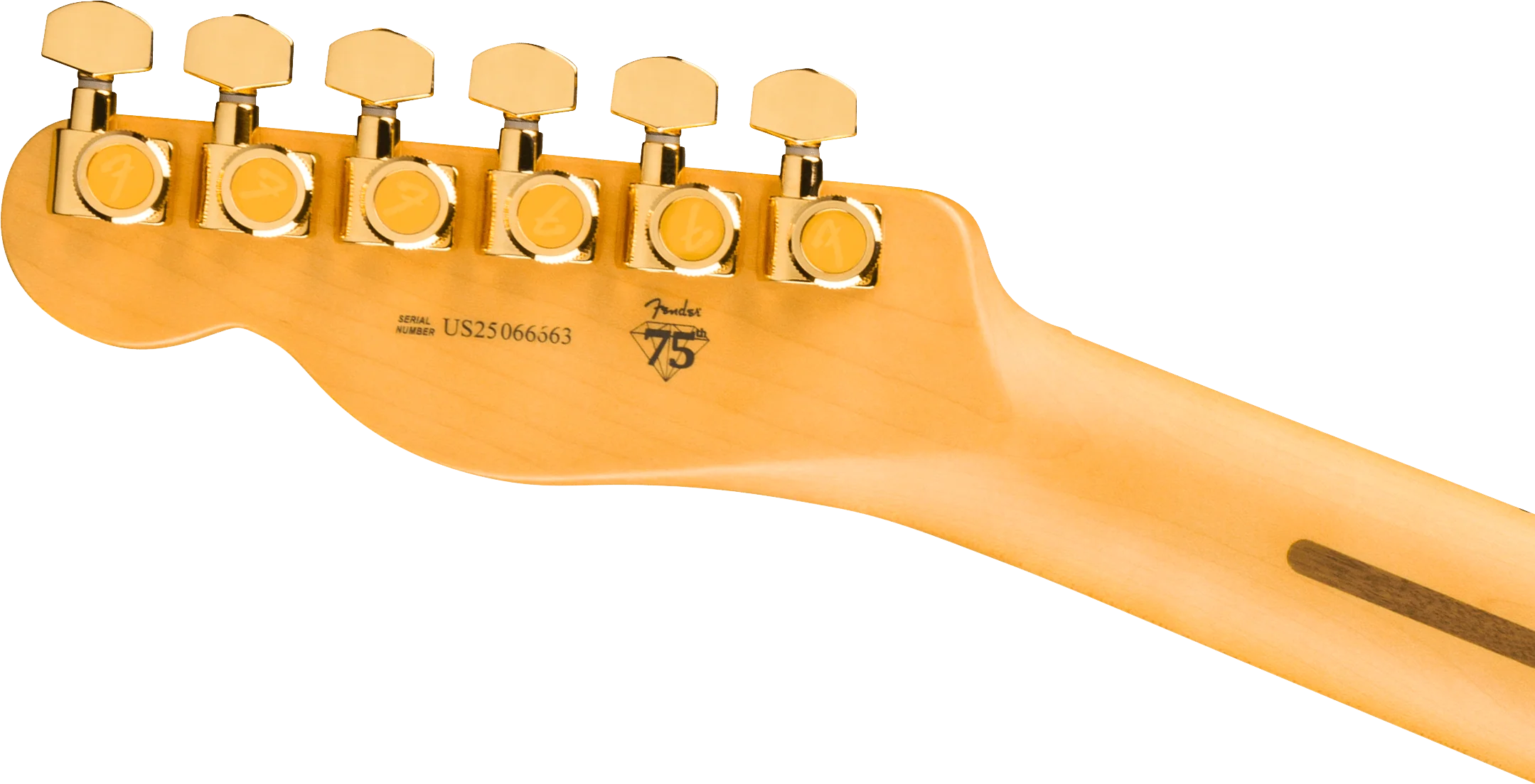 Fender - 75th Anniversary American Professional Custom Telecaster® - Maple Fingerboard - 2-Color Sunburst - 017-1022-703 - Image 6