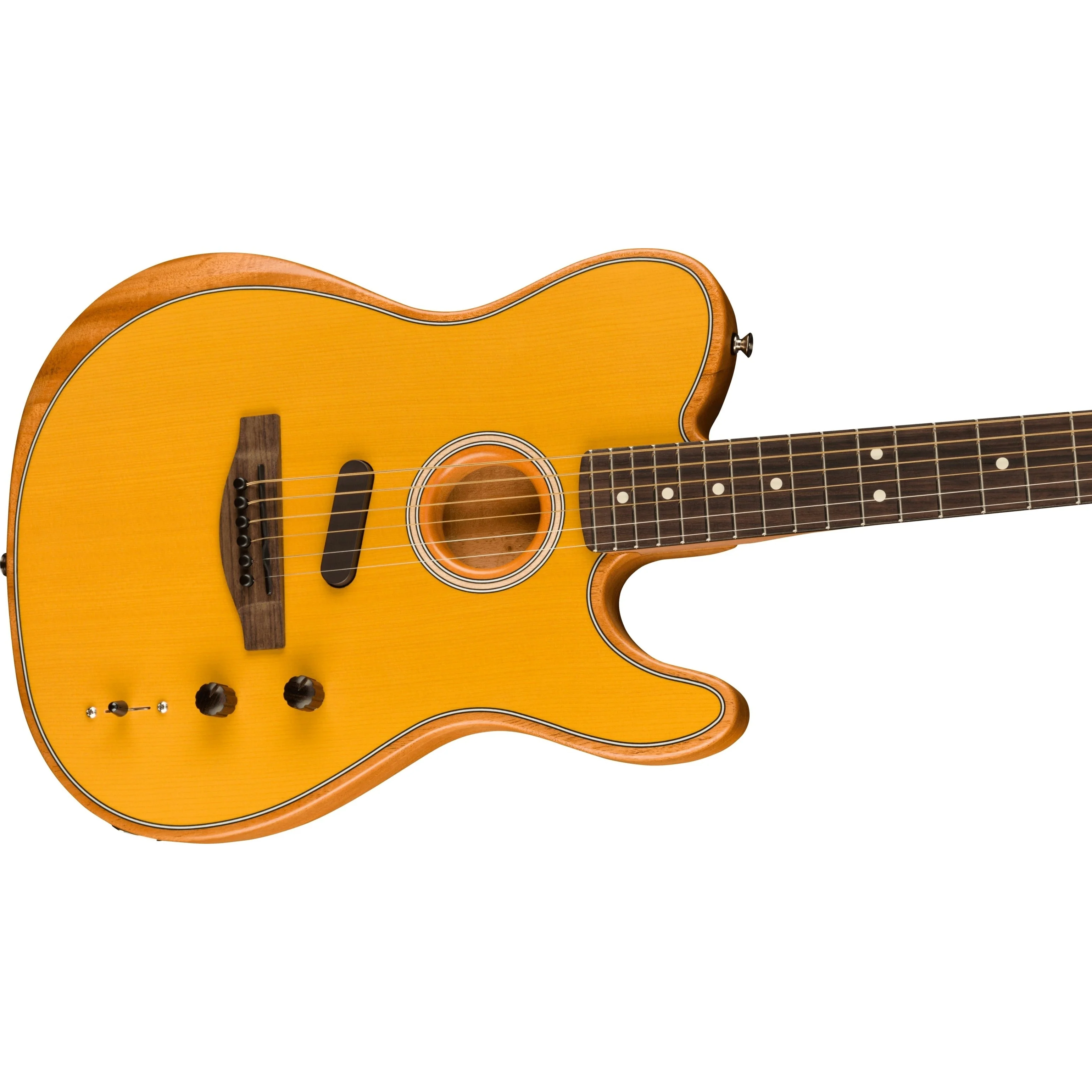 Fender - Acoustasonic® Player Telecaster®  -  Rosewood Fingerboard  -   Butterscotch Blonde - 097-2213-250 - Image 3