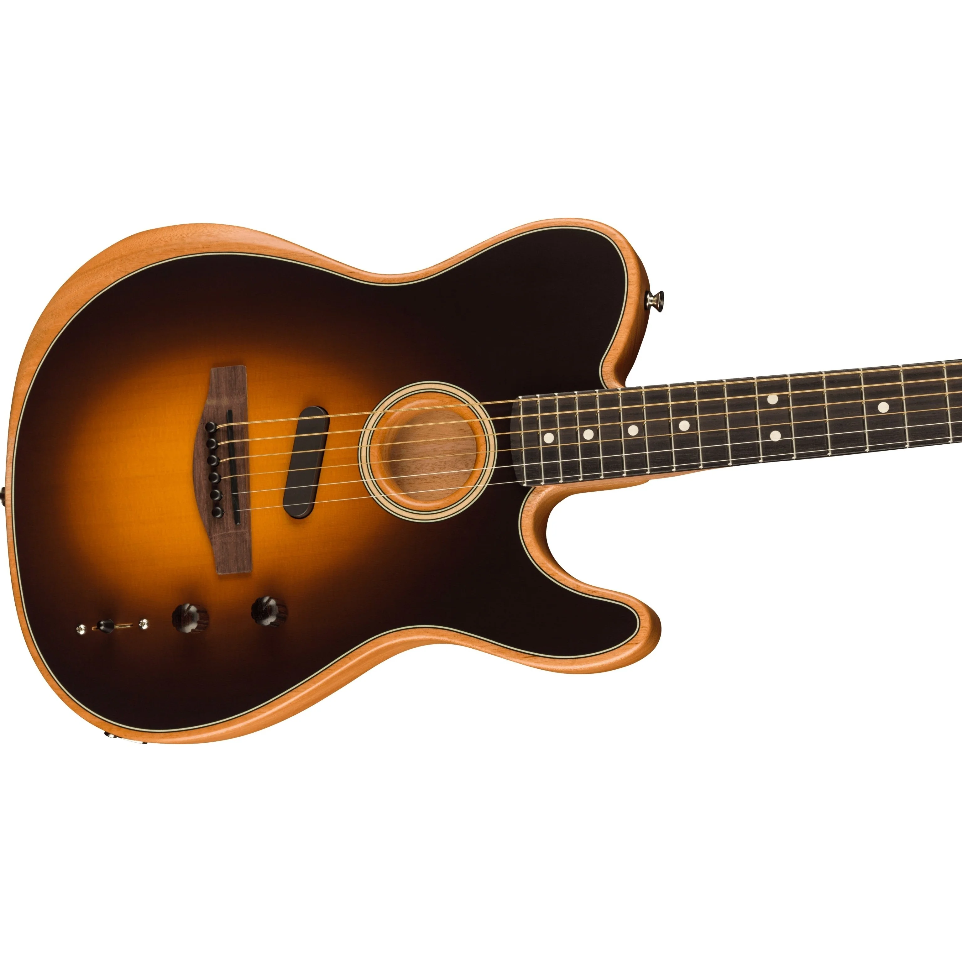 Fender - Acoustasonic® Player Telecaster® - Rosewood Fingerboard - Shadow Burst - 097-2213-260 - Image 3
