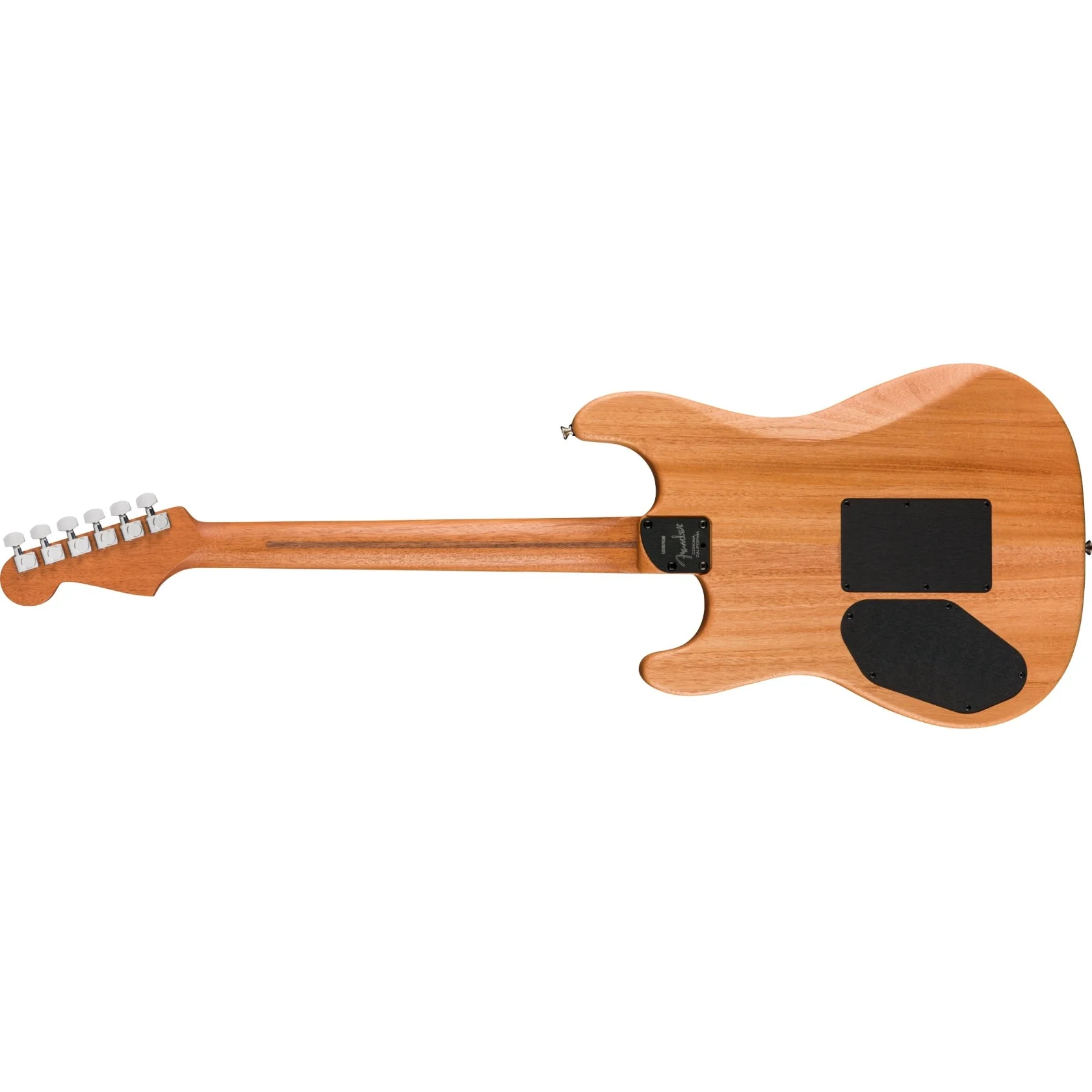 Fender - American Acoustasonic® Strat® - Ebony Fingerboard - Transparent Sonic Blue 097-2023-272 - Image 2