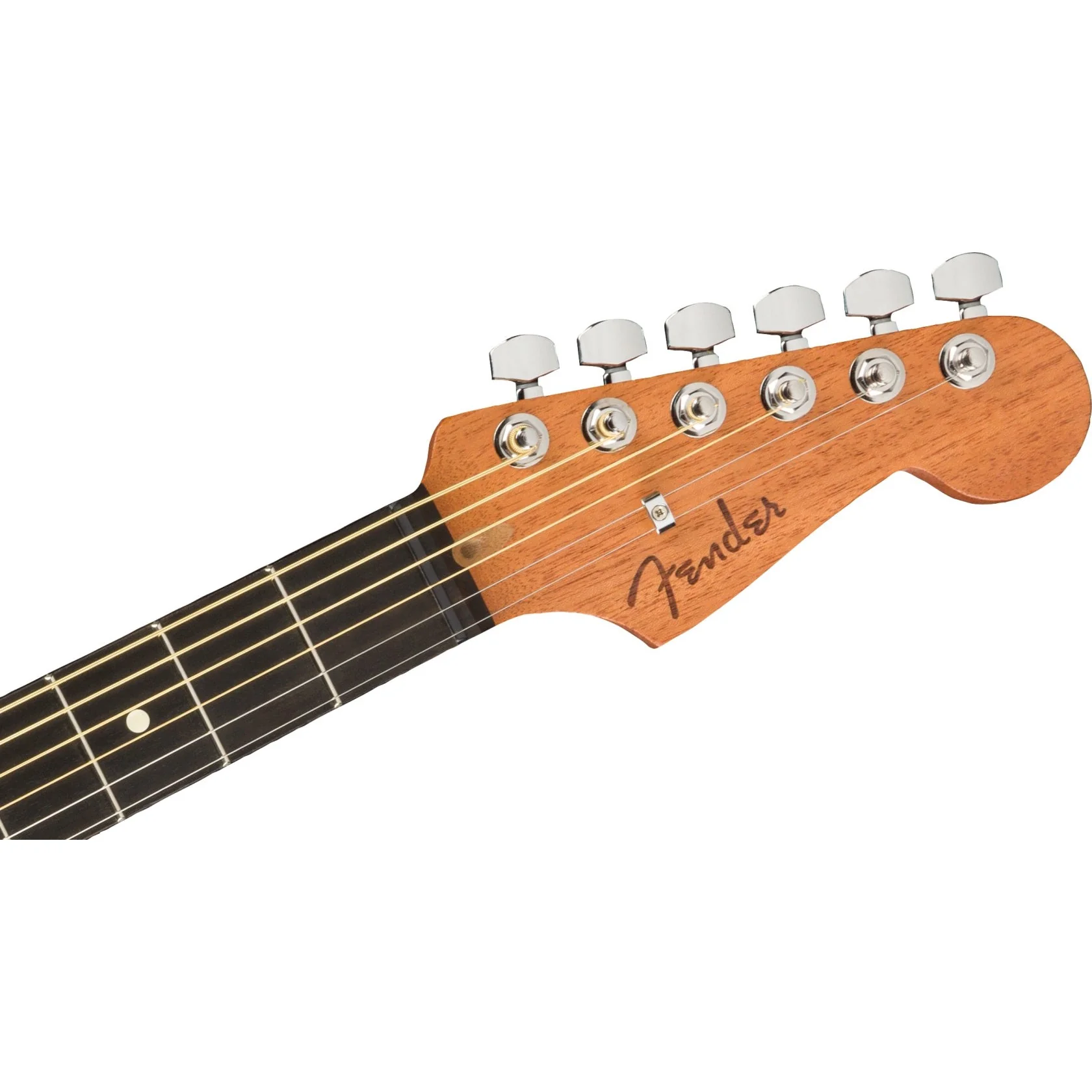 Fender - American Acoustasonic® Strat® - Ebony Fingerboard - Transparent Sonic Blue 097-2023-272 - Image 5