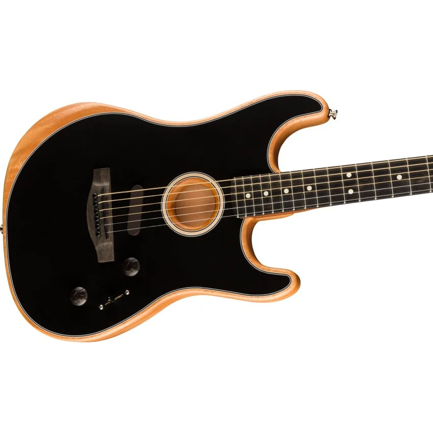 Fender - American Acoustasonic® Stratocaster® Black 097-2023-206 - Image 3