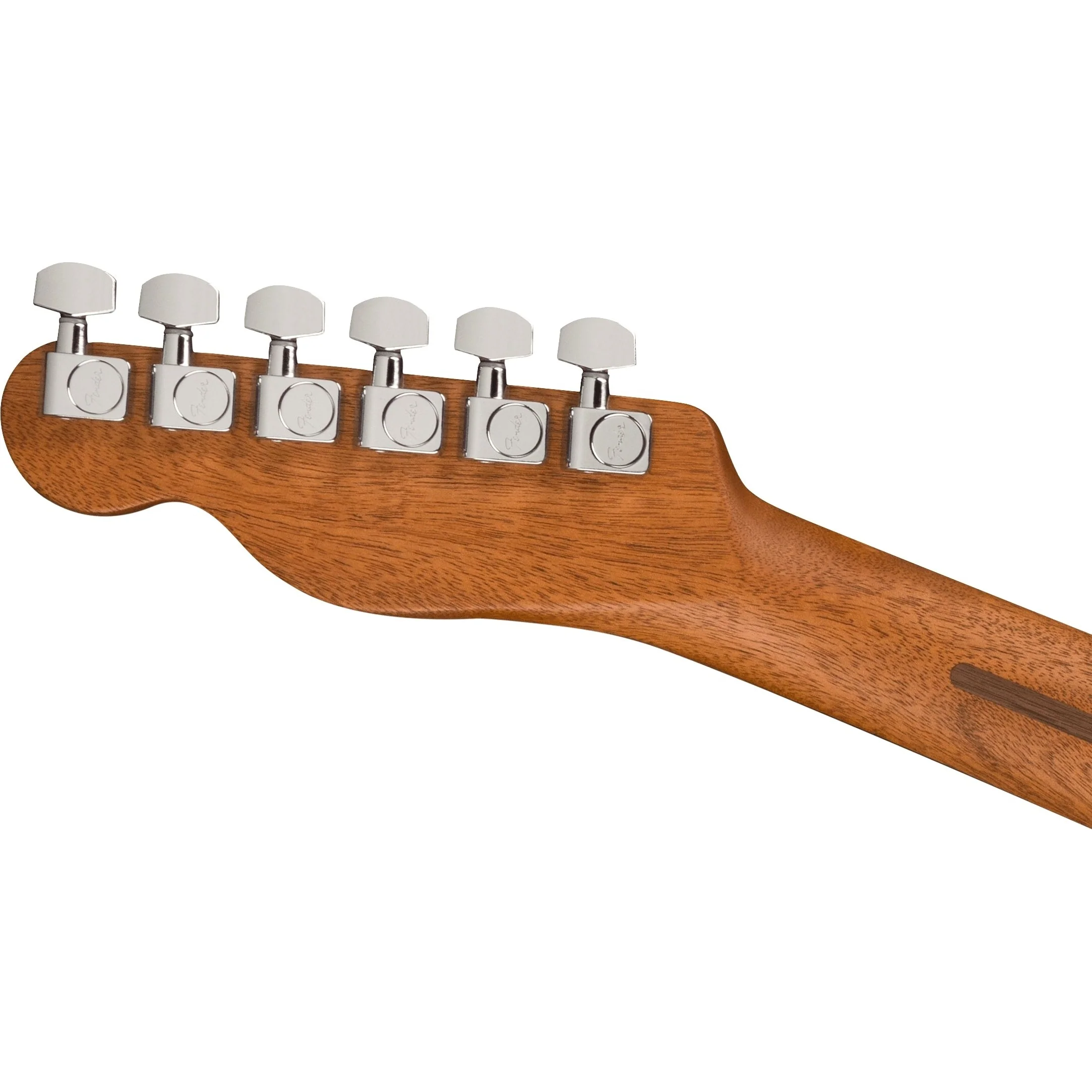 Fender - American Acoustasonic® Telecaster® All-Mahogany - Ebony Fingerboard - Bourbon Burst 097-2013-137 - Image 5