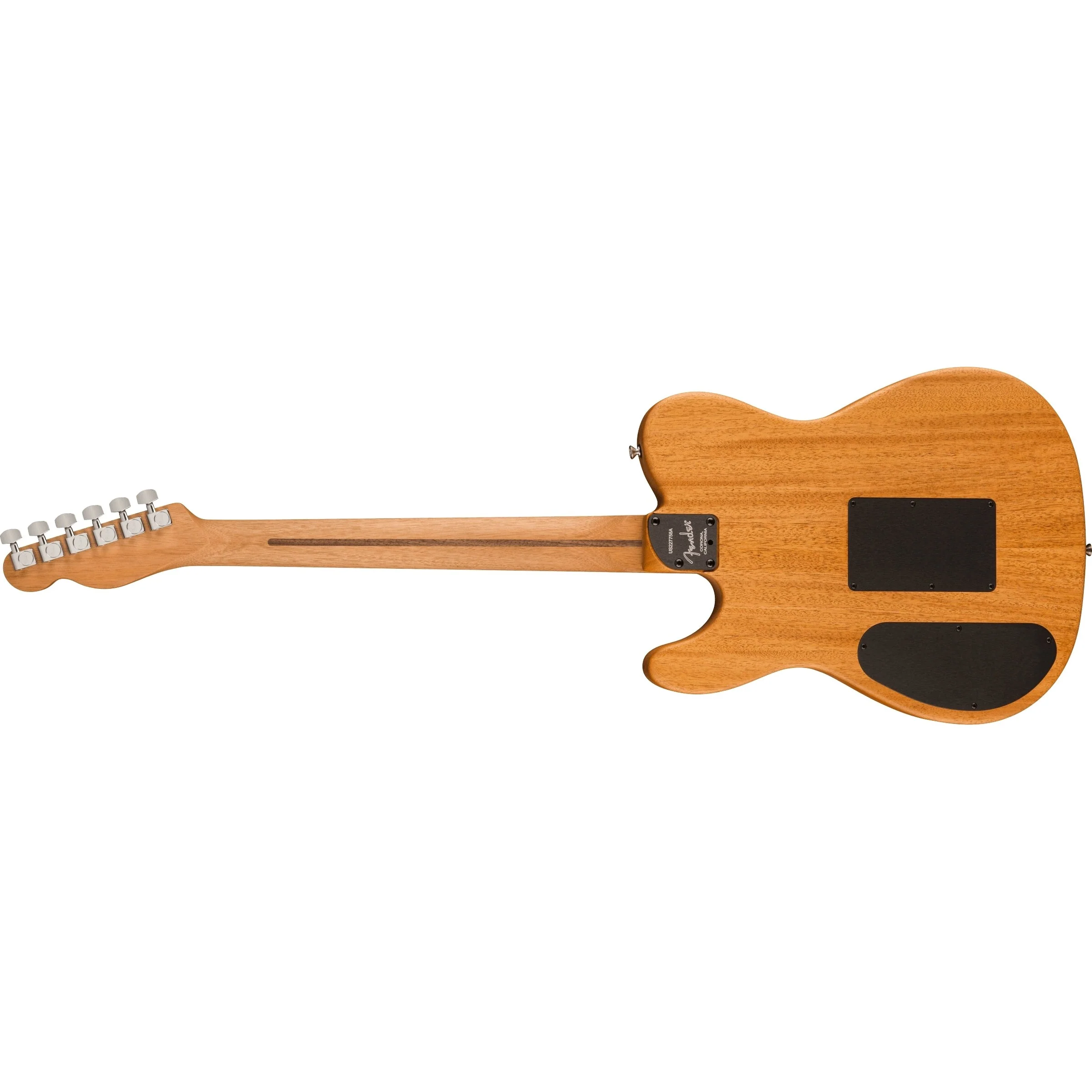 Fender - American Acoustasonic® Telecaster® All-Mahogany - Ebony Fingerboard - Natural 097-2013-122 - Image 2