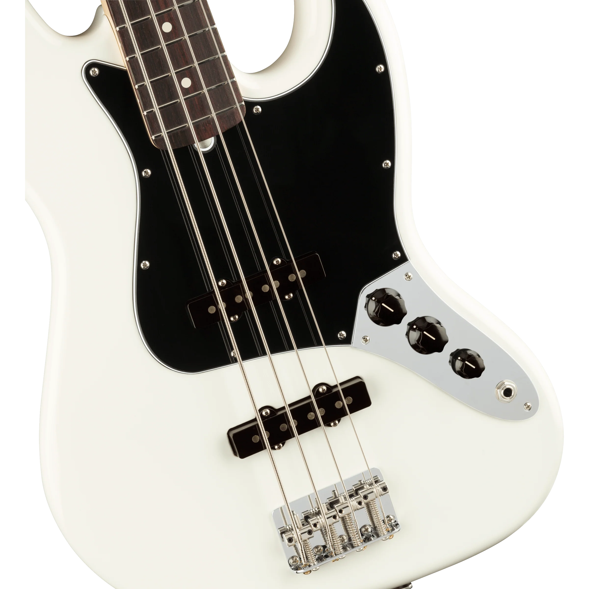 Fender - American Performer Jazz Bass® - Rosewood Fingerboard - Arctic White - 019-8610-380 - Image 3