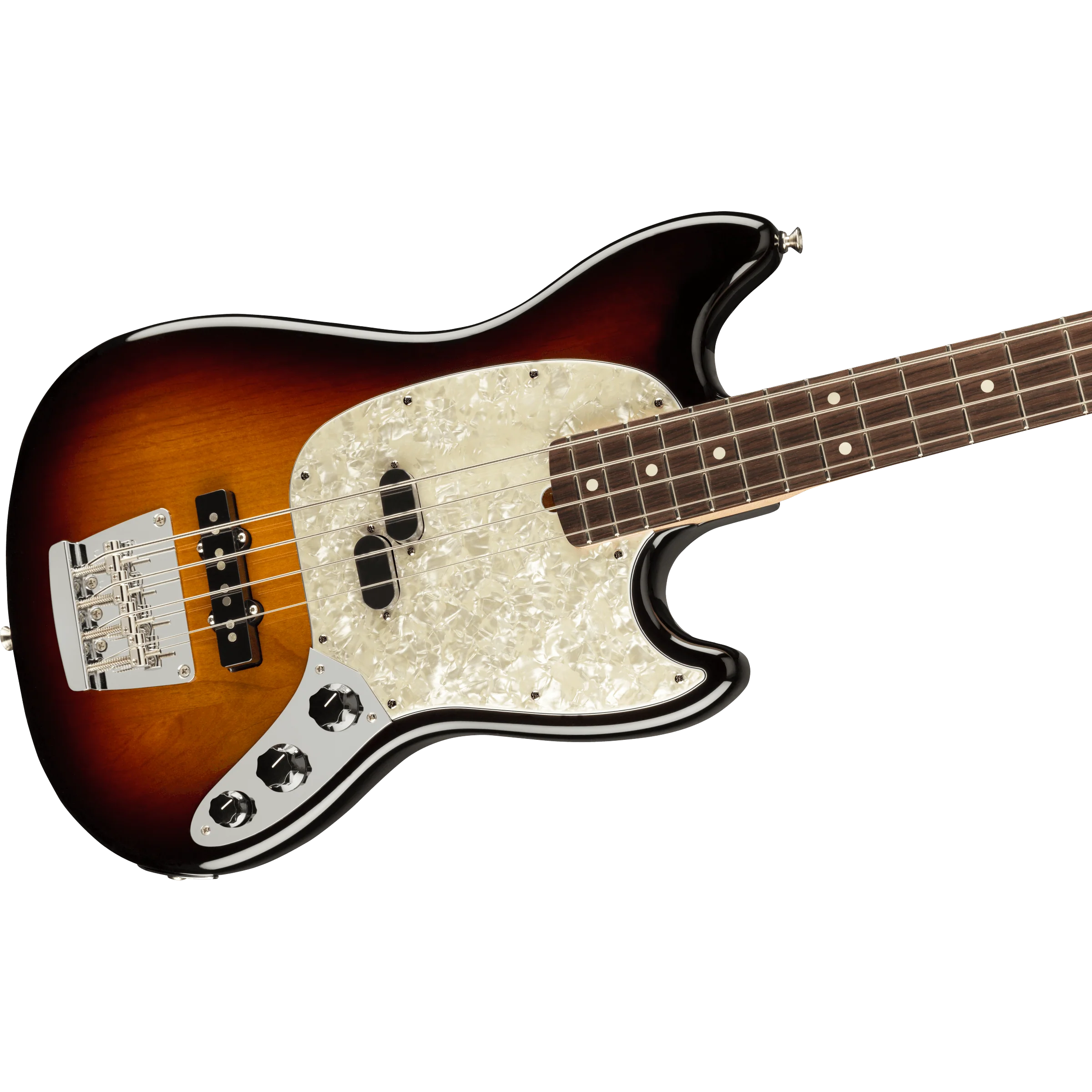 Fender - American Performer Mustang Bass® - Rosewood Fingerboard - 3-Color Sunburst - 019-8620-300 - Image 3