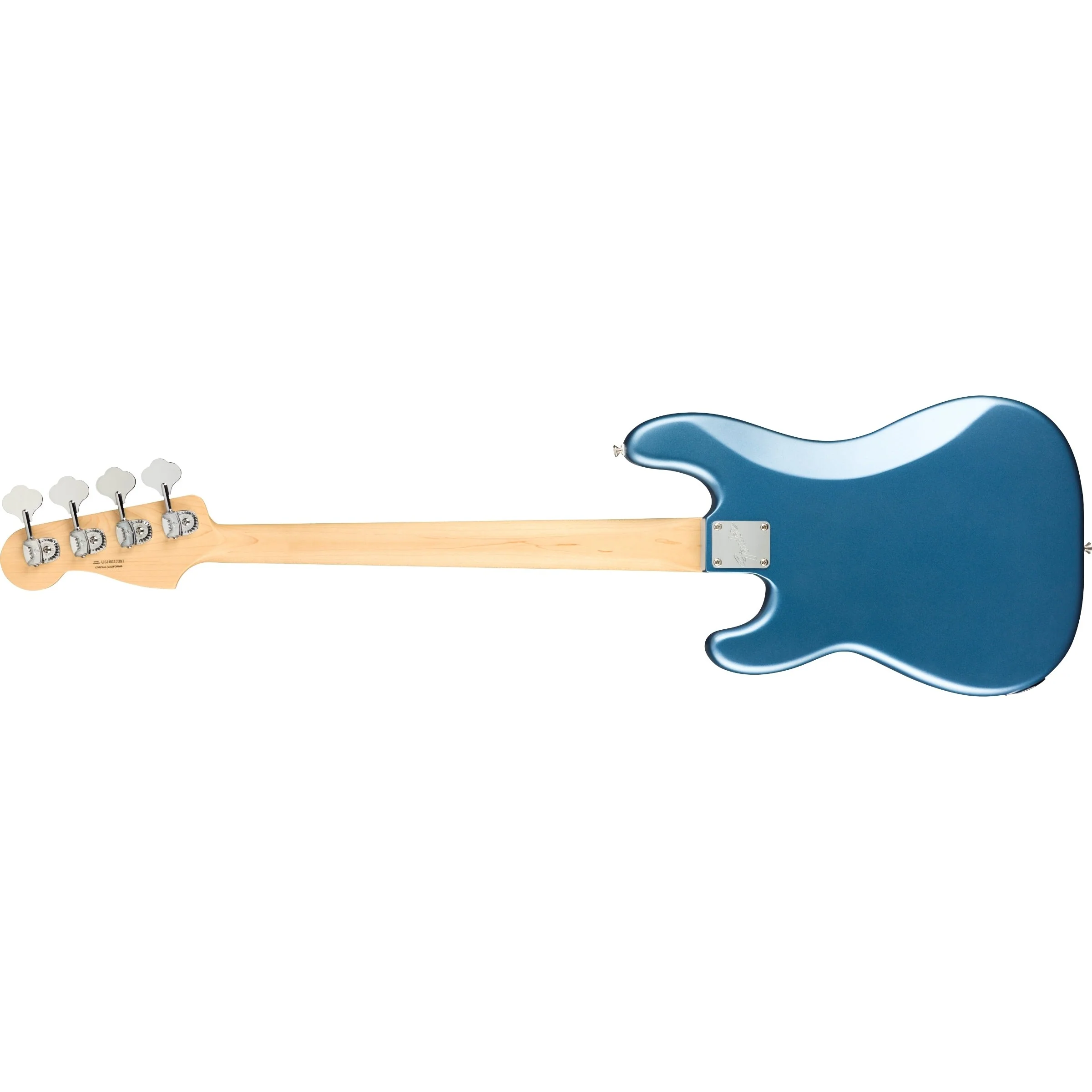 Fender - American Performer Precision Bass® - Maple Fingerboard - Satin Lake Placid Blue 019-8602-302 - Image 2