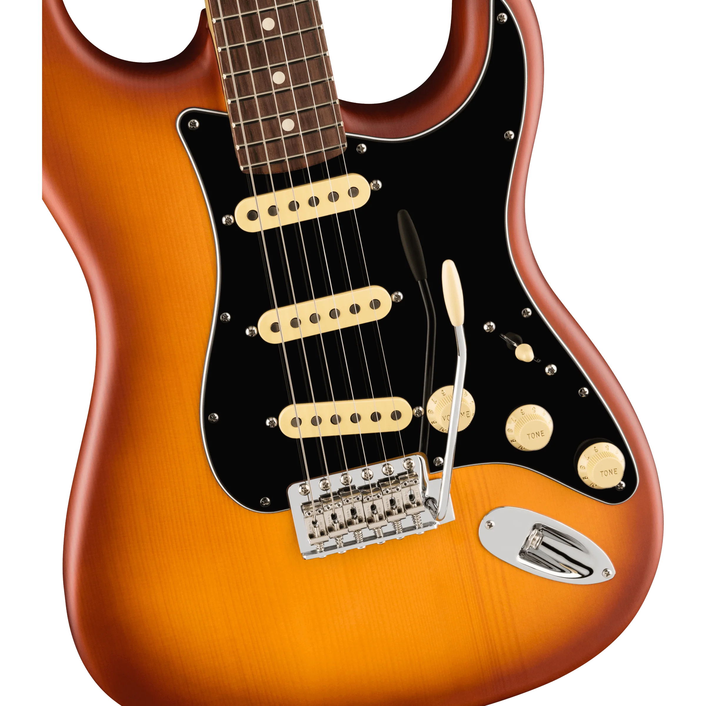 Fender - American Performer Spruce Stratocaster® - Rosewood Fingerboard - Honey Burst - 017-1030-742 - Image 3