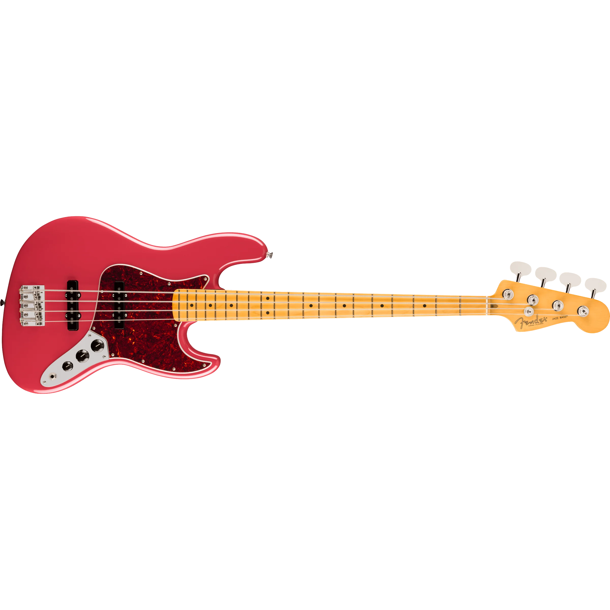 Fender - American Professional Classic Jazz Bass® - Maple Fingerboard - Faded Dakota Red - 019-8642-375