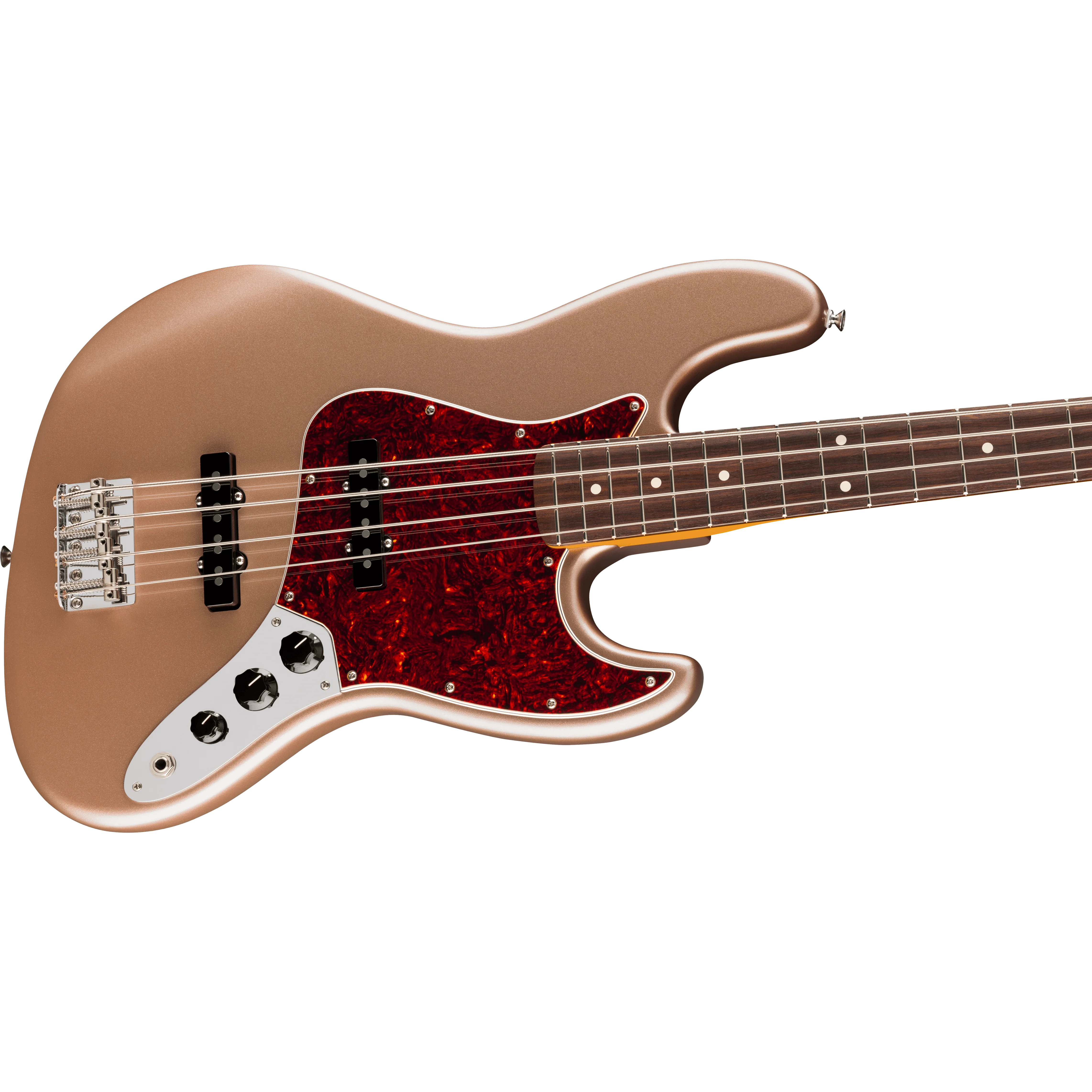 Fender - American Professional Classic Jazz Bass® - Rosewood Fingerboard - Faded Firemist Gold - 019-8640-384 - Image 4
