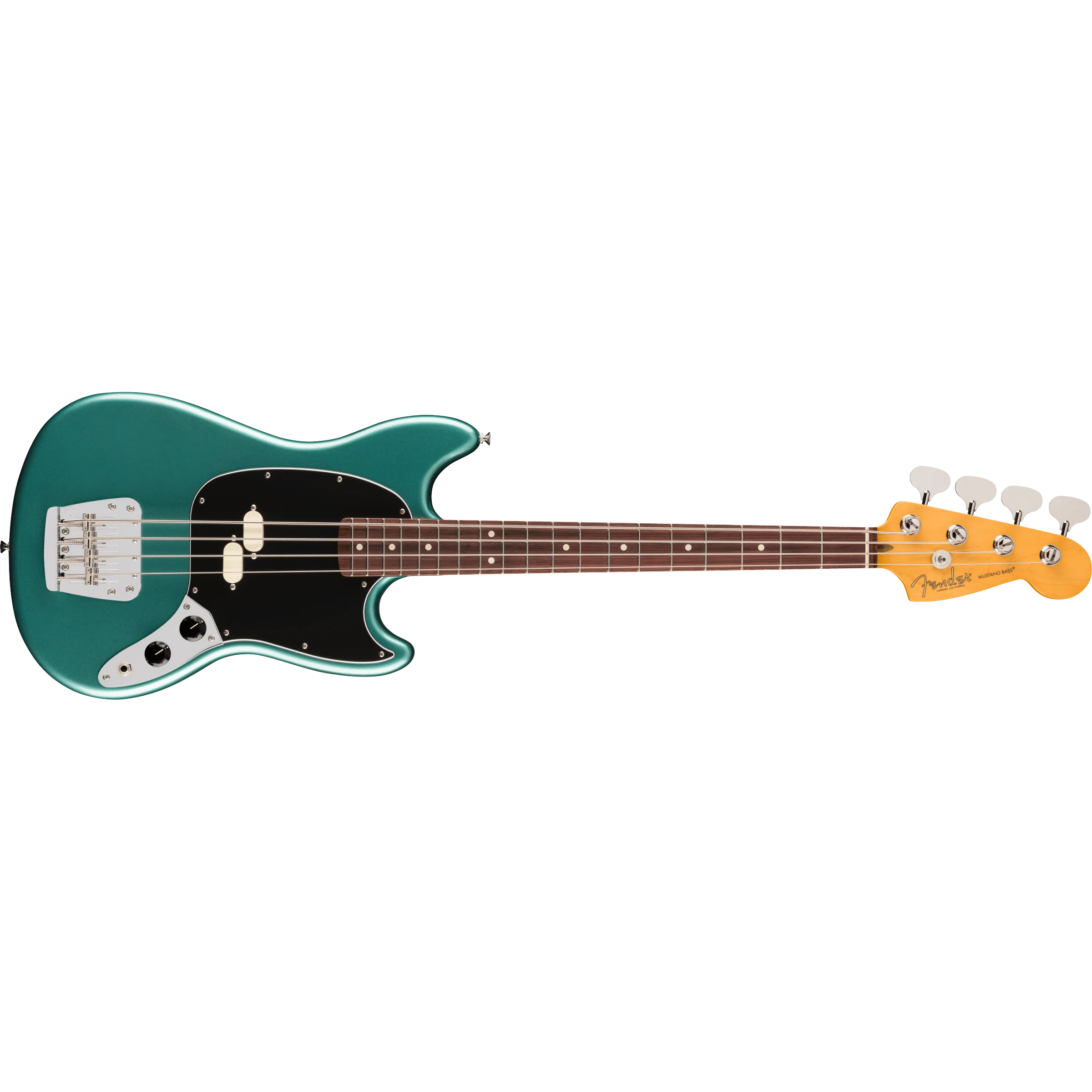 Fender - American Professional Classic Mustang Bass® - Rosewood Fingerboard - Faded Sherwood Green Metallic - 019-8650-374