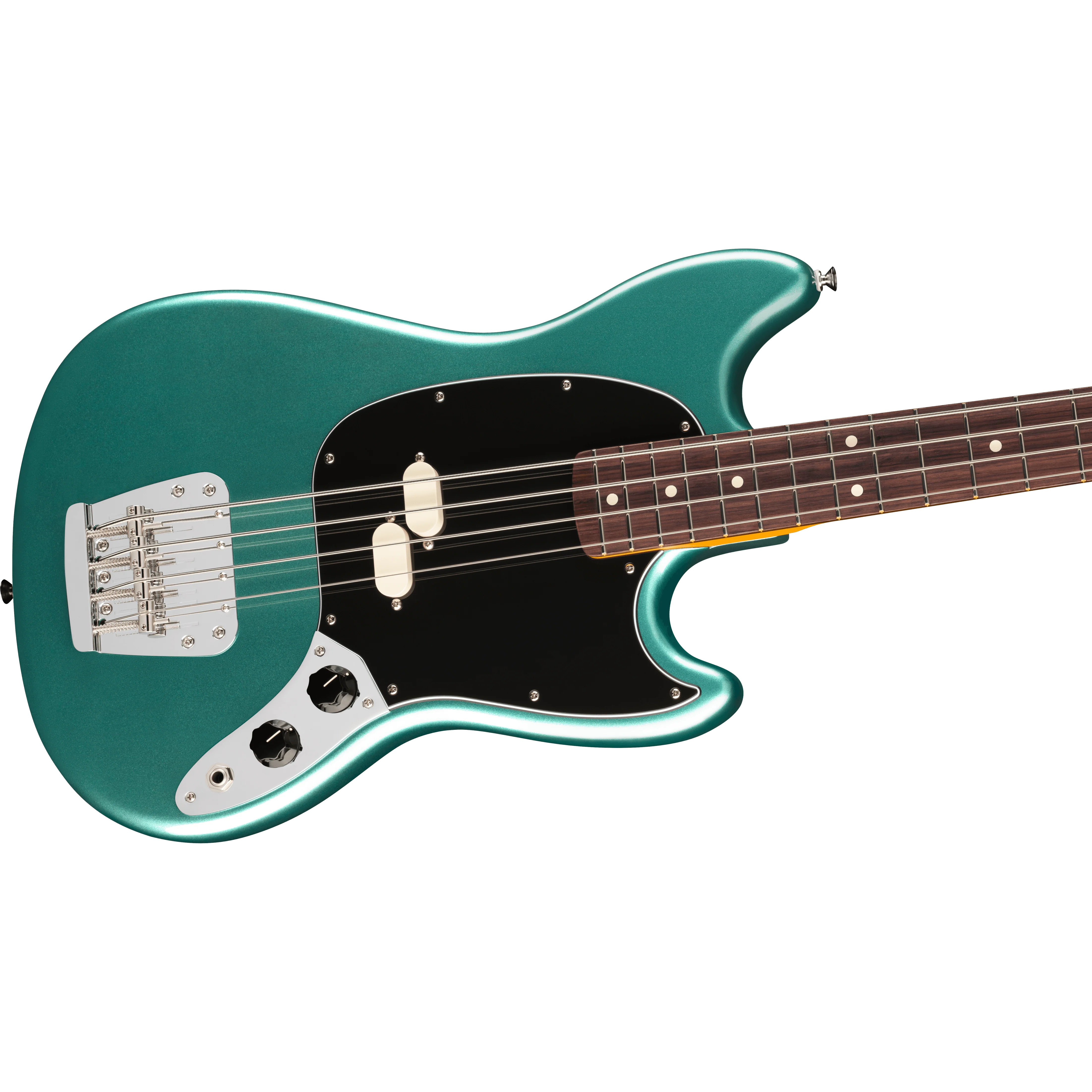 Fender - American Professional Classic Mustang Bass® - Rosewood Fingerboard - Faded Sherwood Green Metallic - 019-8650-374 - Image 3