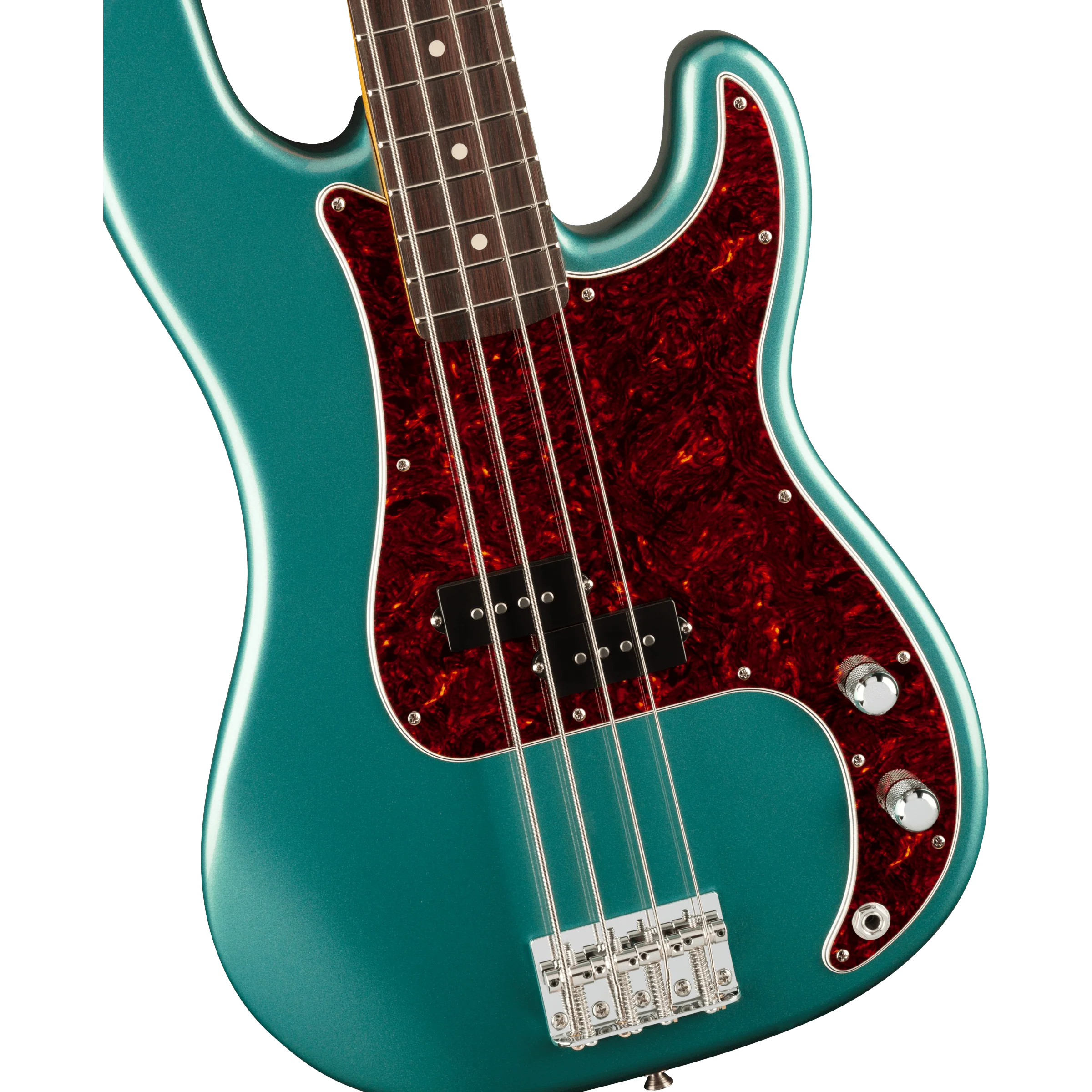 Fender - American Professional Classic Precision Bass® - Rosewood Fingerboard - Faded Sherwood Green Metallic - 019-8630-374 - Image 3