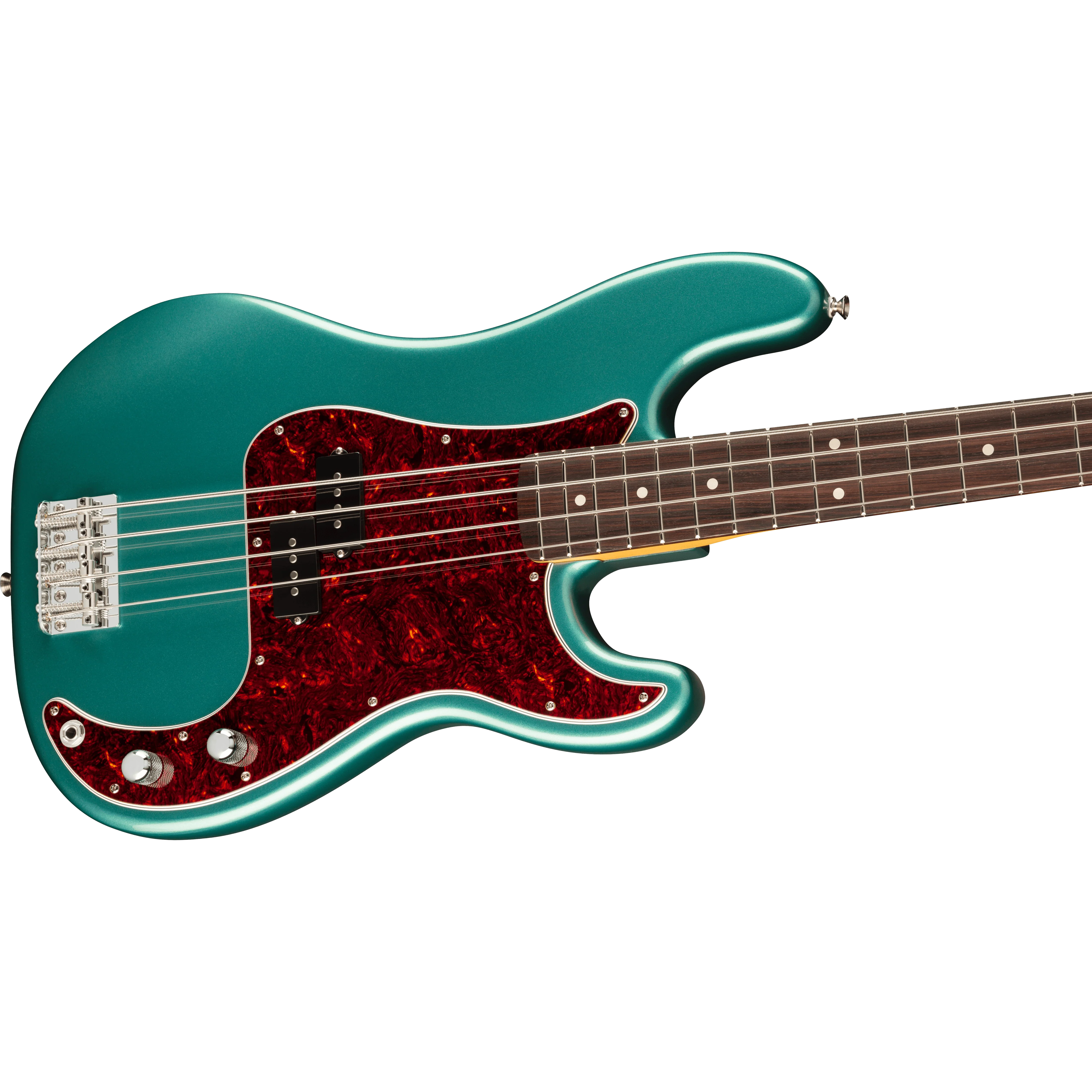 Fender - American Professional Classic Precision Bass® - Rosewood Fingerboard - Faded Sherwood Green Metallic - 019-8630-374 - Image 4