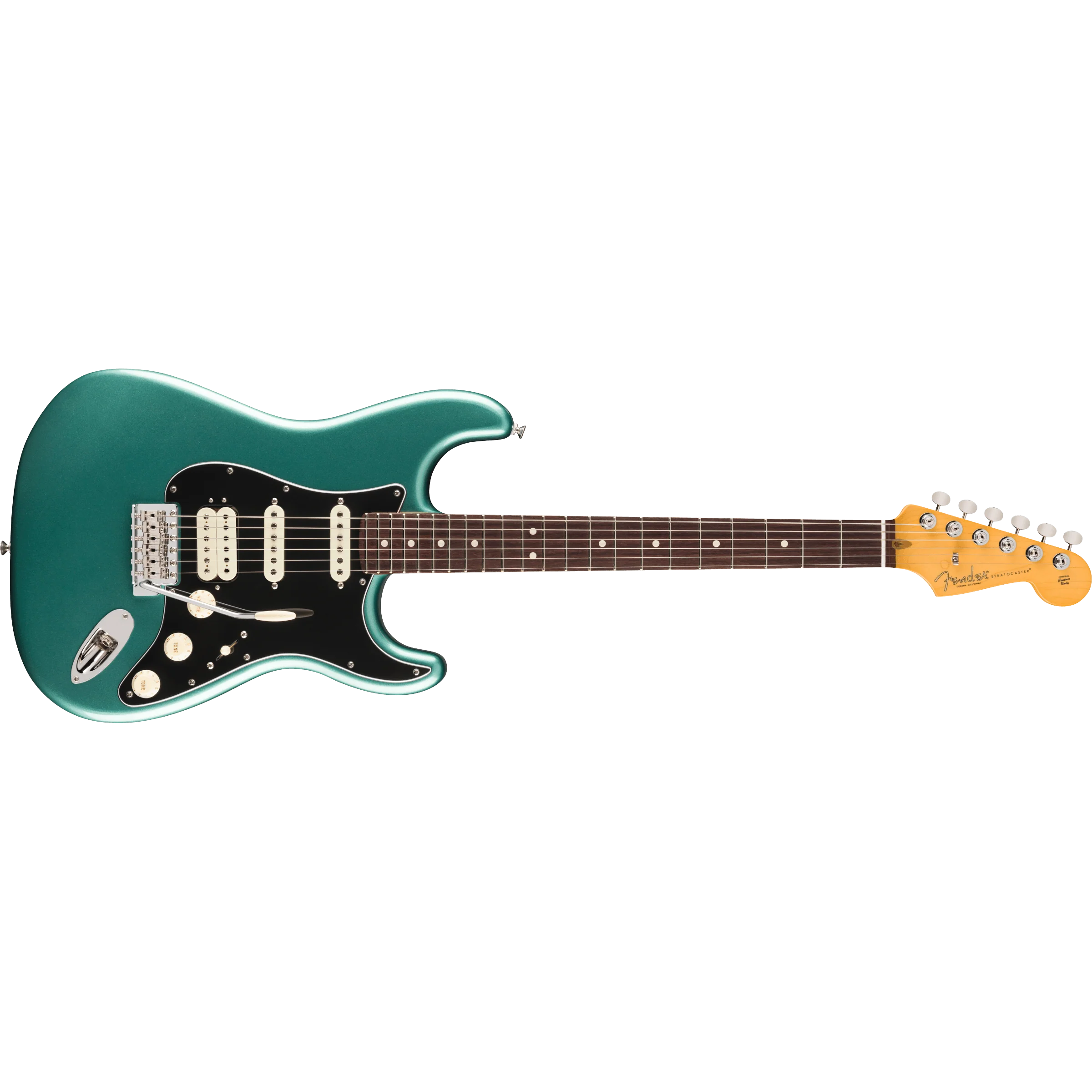 Fender - American Professional Classic Stratocaster® HSS - Rosewood Fingerboard - Faded Sherwood Green Metallic - 011-4950-374