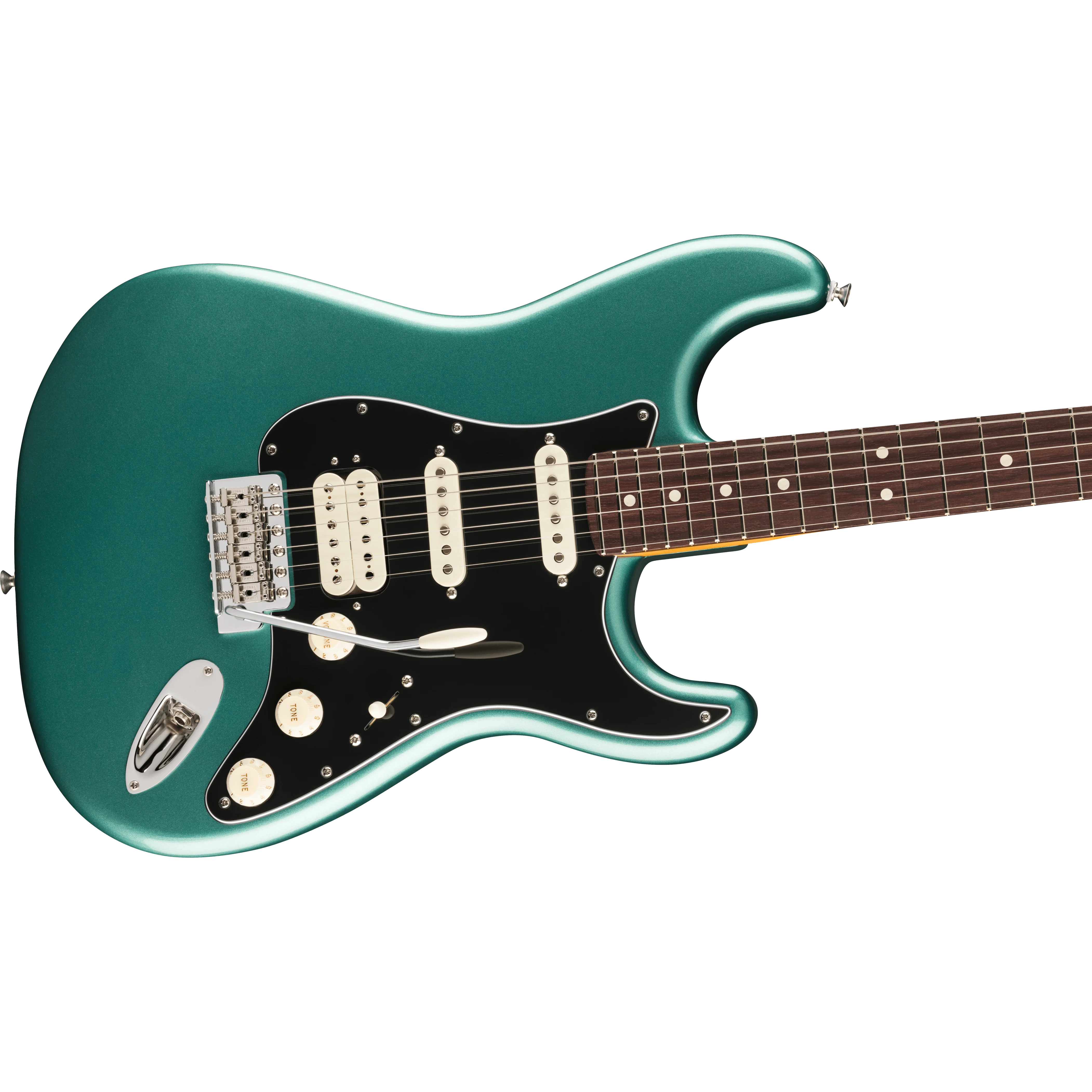 Fender - American Professional Classic Stratocaster® HSS - Rosewood Fingerboard - Faded Sherwood Green Metallic - 011-4950-374 - Image 4