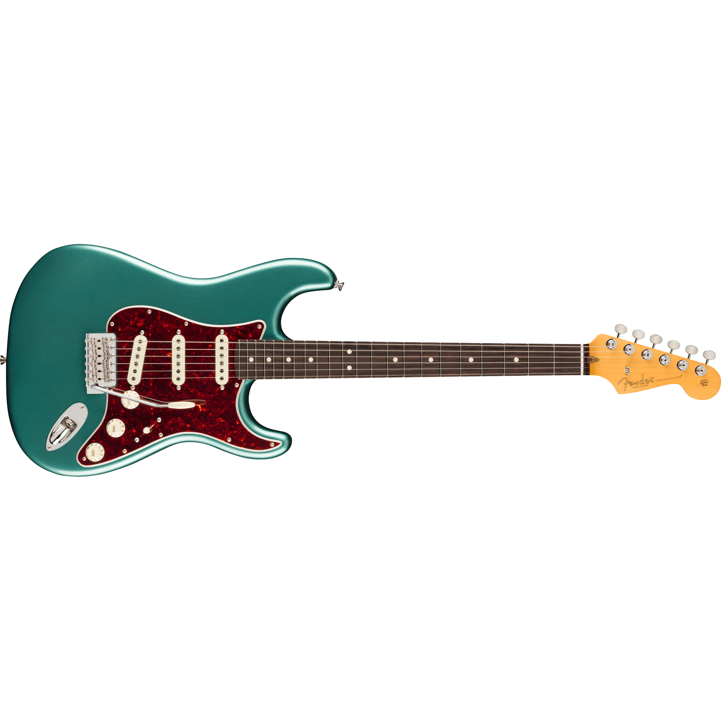 Fender - American Professional Classic Stratocaster® - Rosewood Fingerboard - Faded Sherwood Green Metallic - 011-4940-374