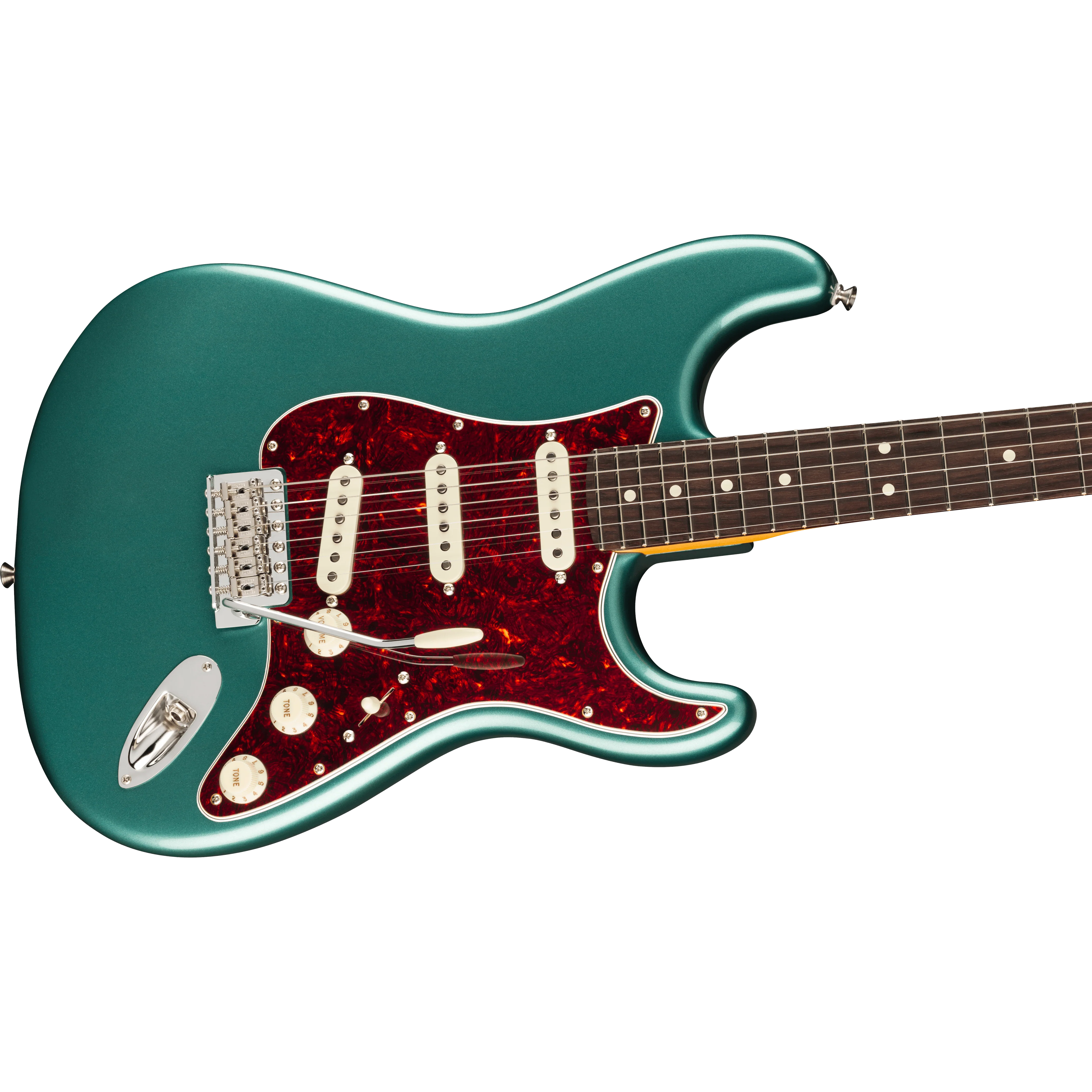 Fender - American Professional Classic Stratocaster® - Rosewood Fingerboard - Faded Sherwood Green Metallic - 011-4940-374 - Image 4