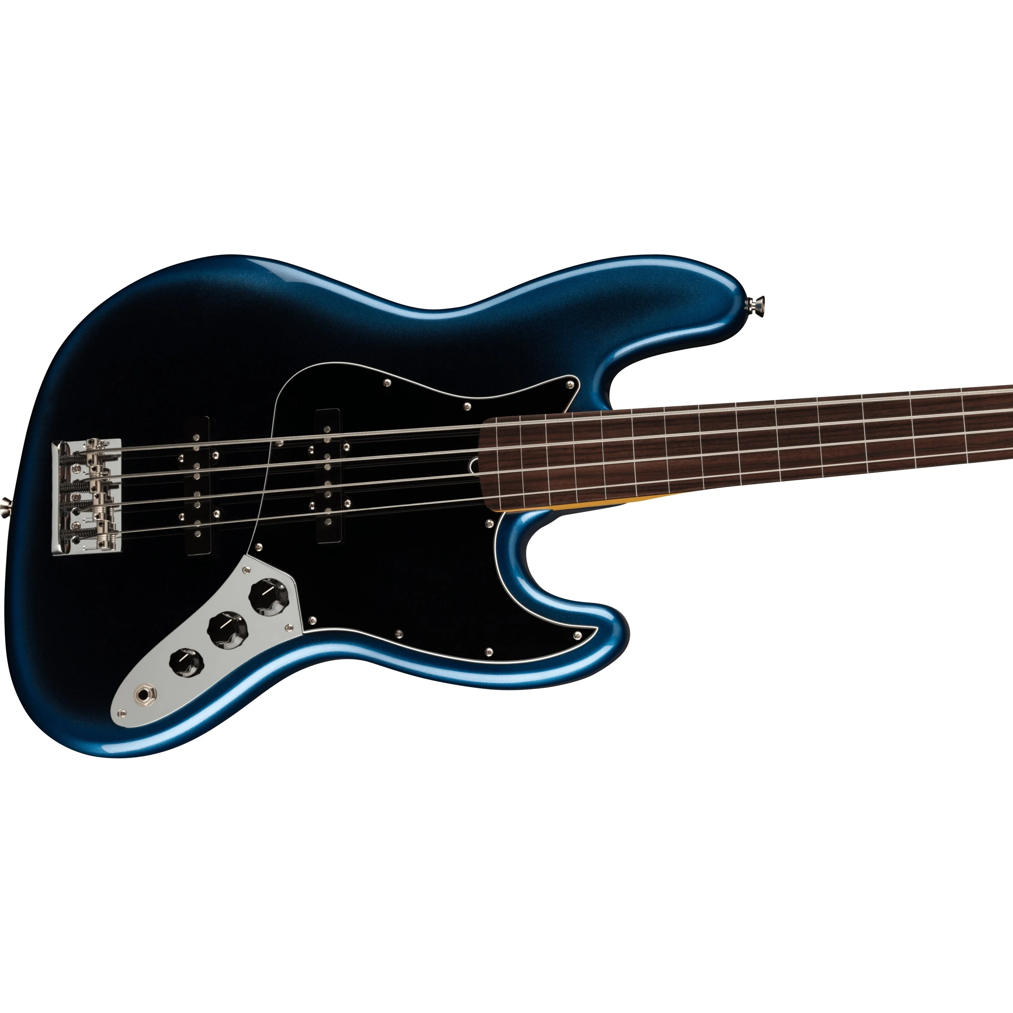 Fender - American Professional II Jazz Bass® Fretless - Rosewood Fingerboard - Dark Night 019-4000-761 - Image 4
