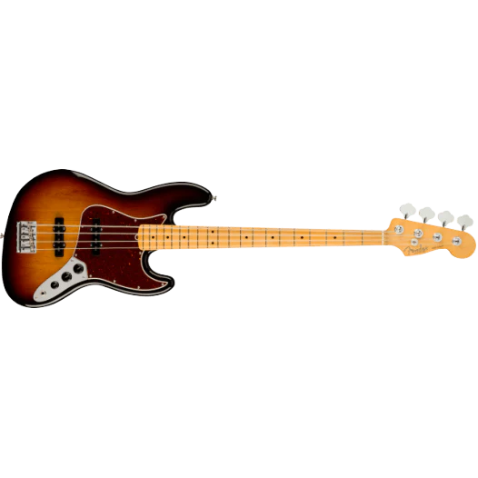 Fender - American Professional II Jazz Bass® Maple Fingerboard 3-Color Sunburst – 0193972700