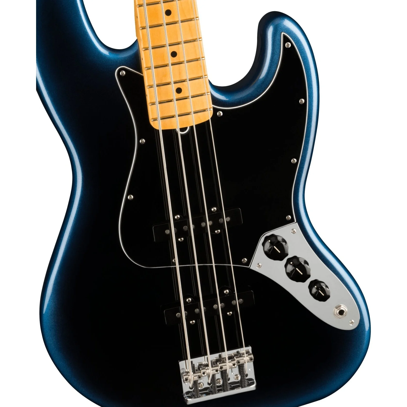 Fender - American Professional II Jazz Bass® Maple Fingerboard Dark Night – 0193972761 - Image 3