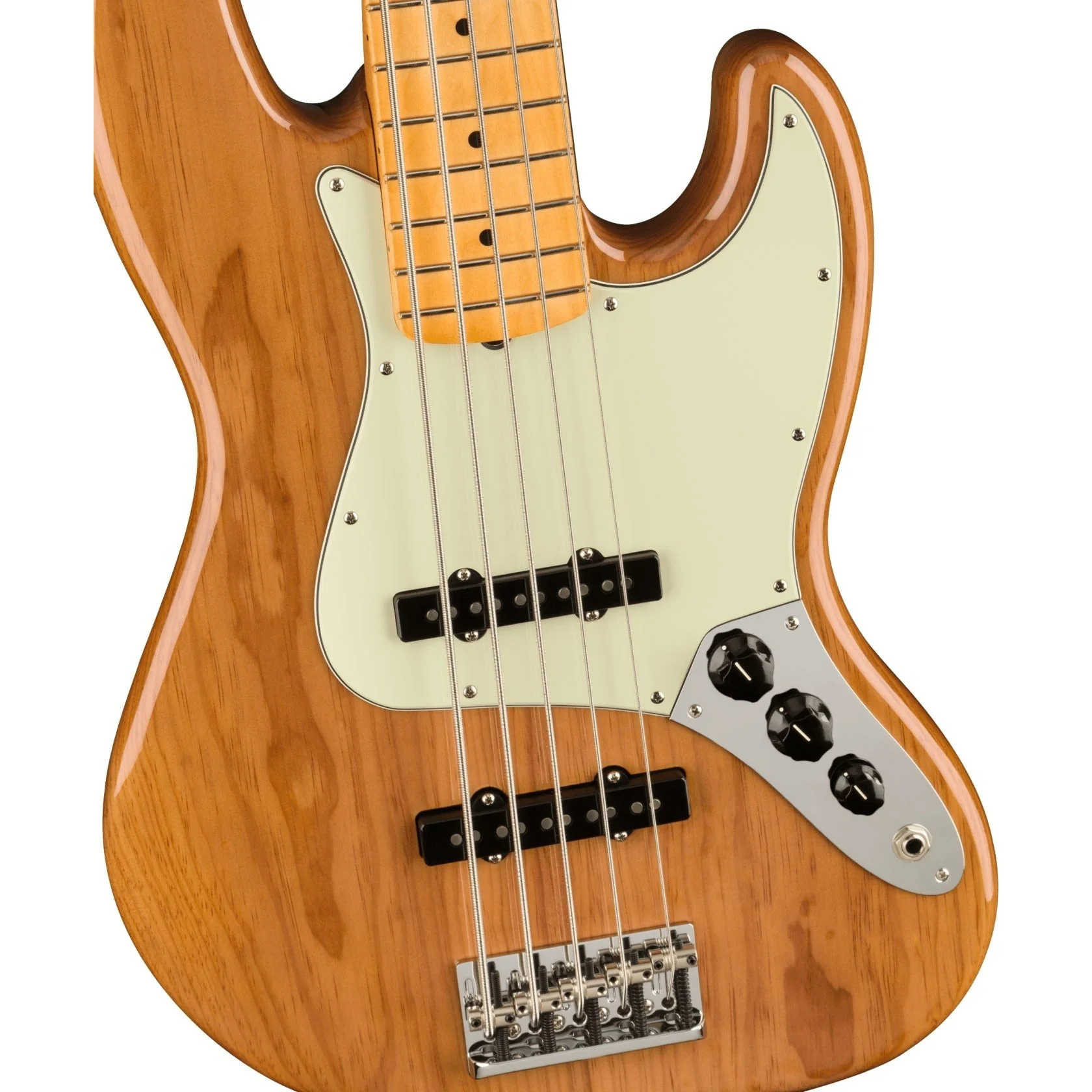 Fender - American Professional II Jazz Bass® V - Maple Fingerboard - Roasted Pine 019-3992-763 - Image 3