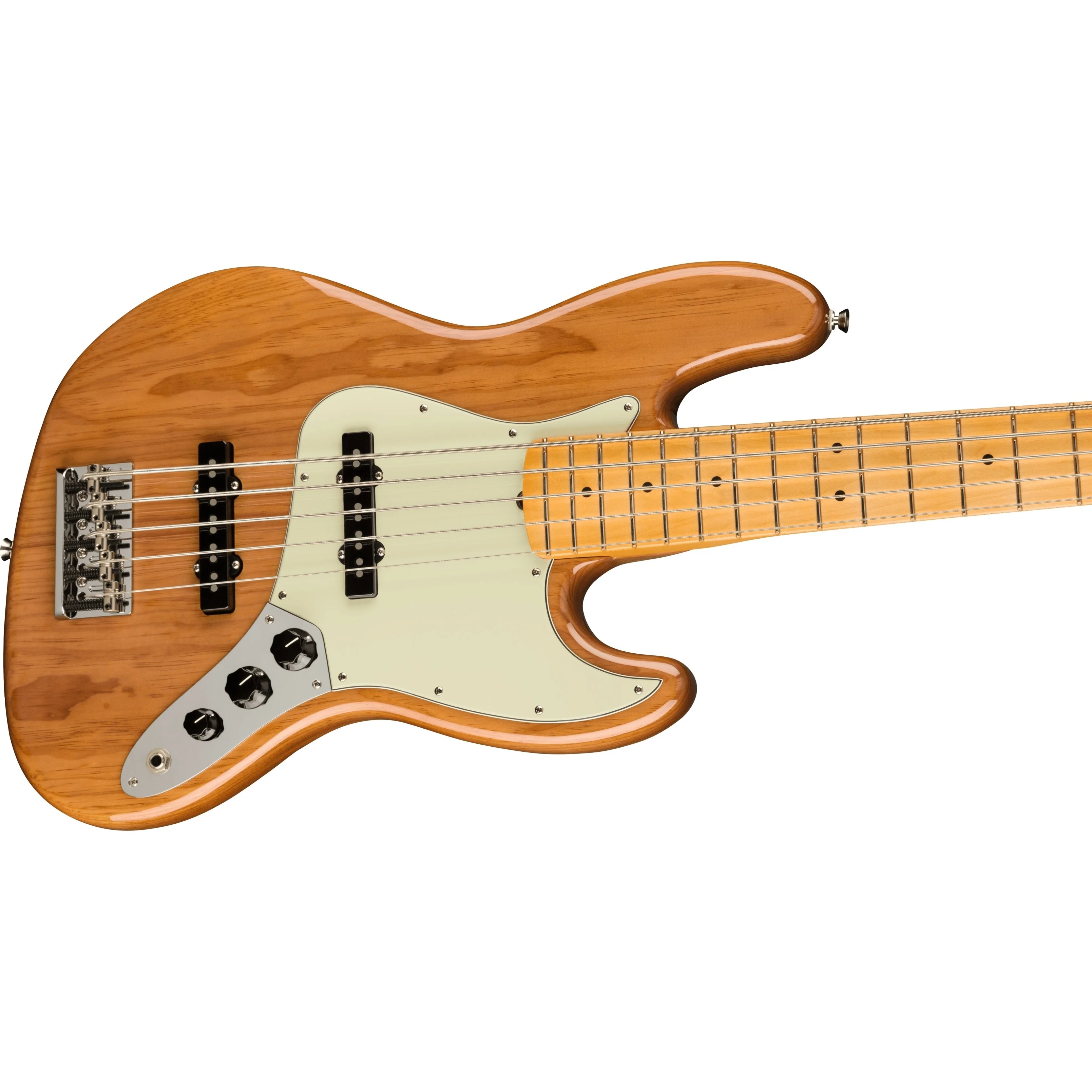 Fender - American Professional II Jazz Bass® V - Maple Fingerboard - Roasted Pine 019-3992-763 - Image 4