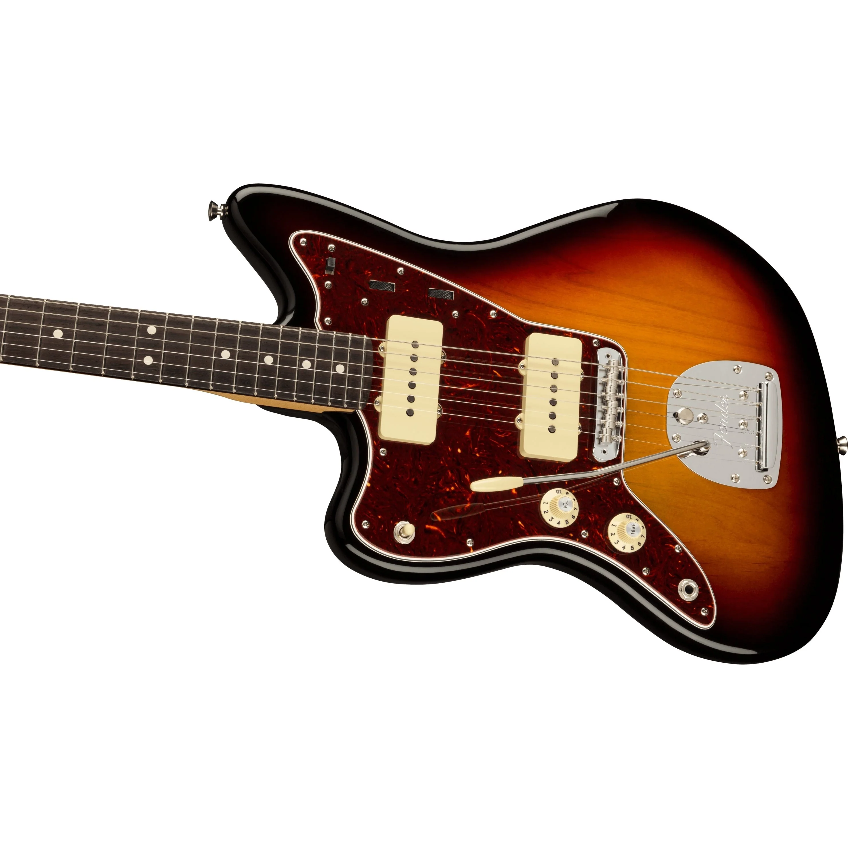 Fender - American Professional II Jazzmaster® Left-Hand - Rosewood Fingerboard - 3-Color Sunburst 011-3980-700 - Image 4
