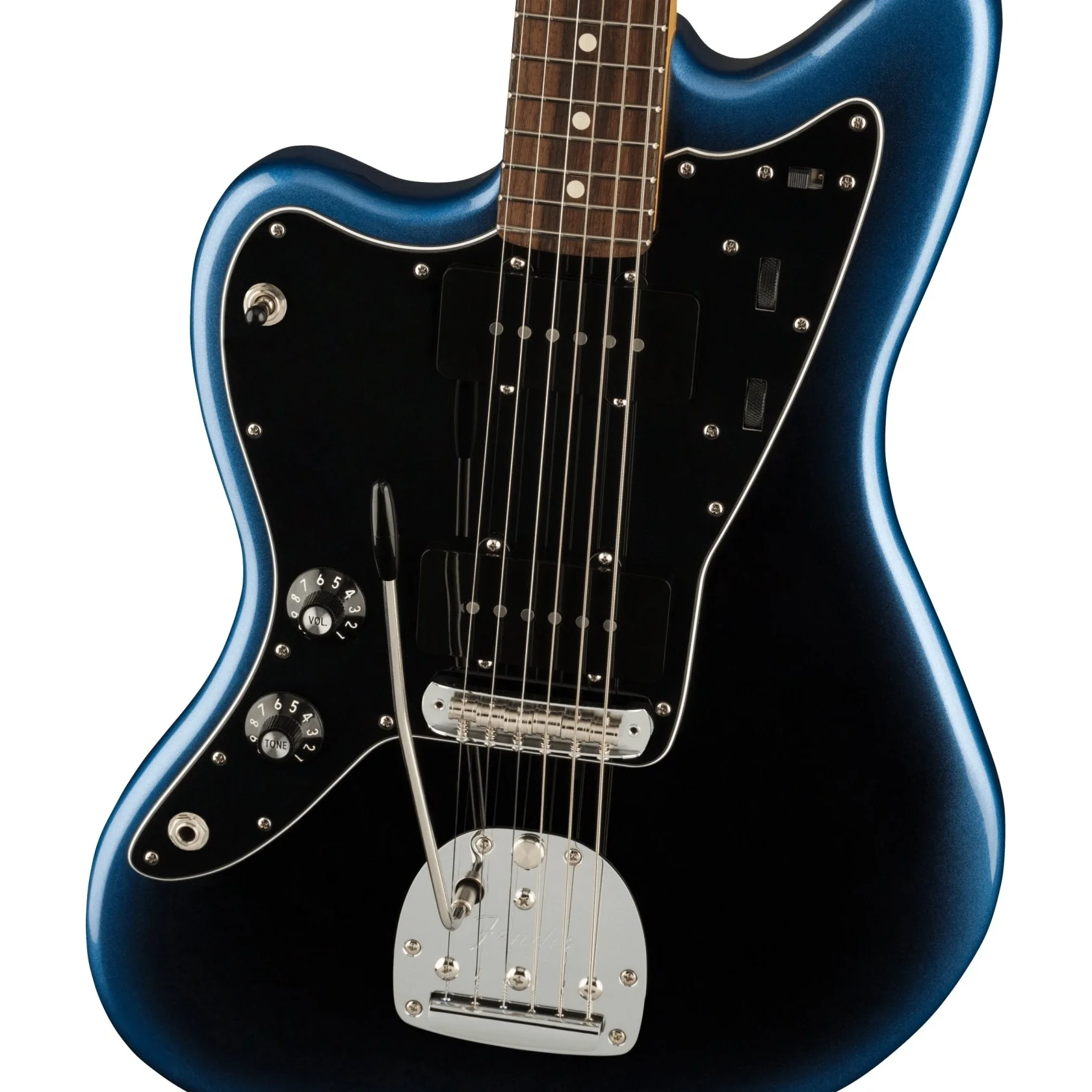 Fender - American Professional II Jazzmaster® Left-Hand - Rosewood Fingerboard - Dark Night 011-3980-761 - Image 3