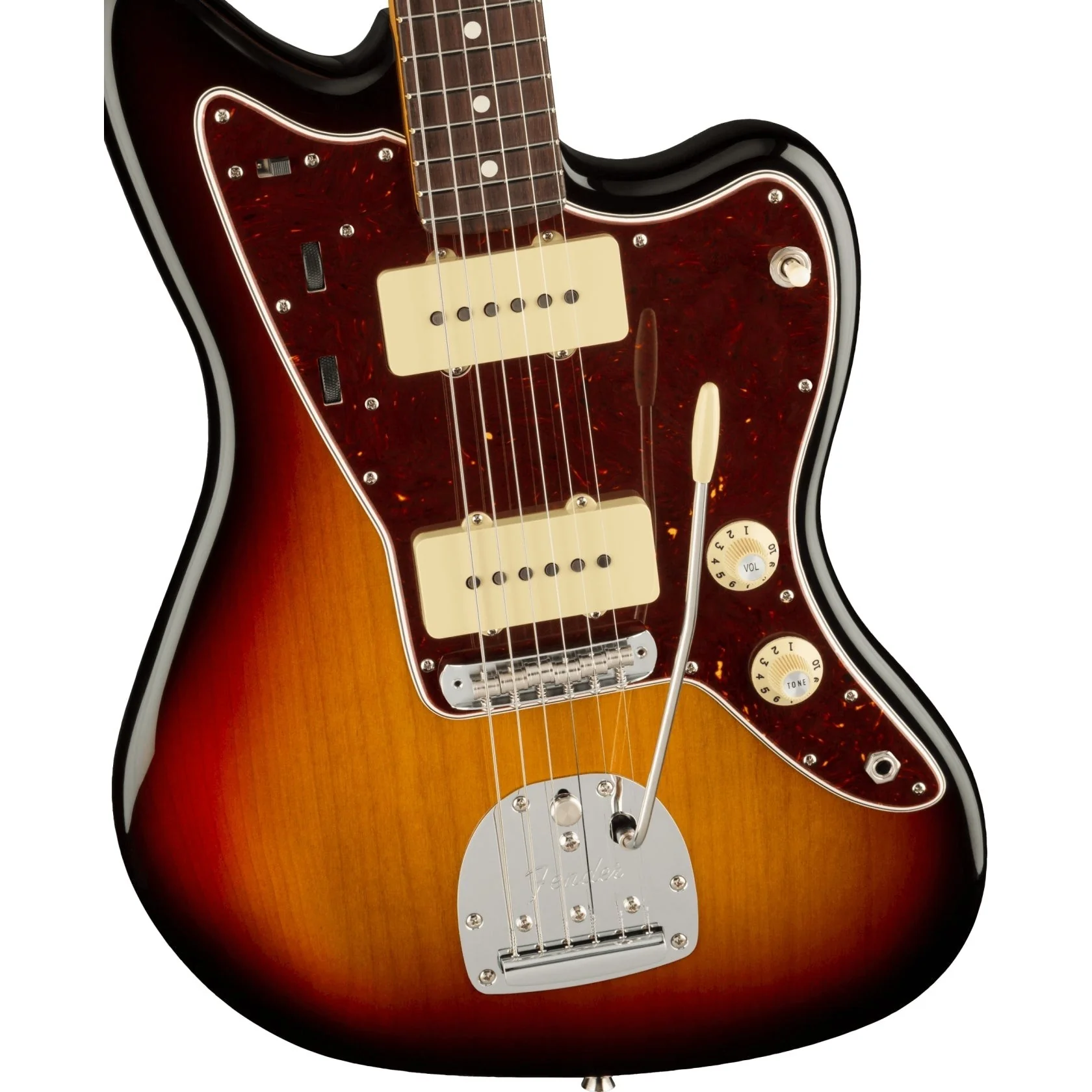 Fender - American Professional II Jazzmaster® - Rosewood Fingerboard - 3-Color Sunburst 011-3970-700 - Image 3