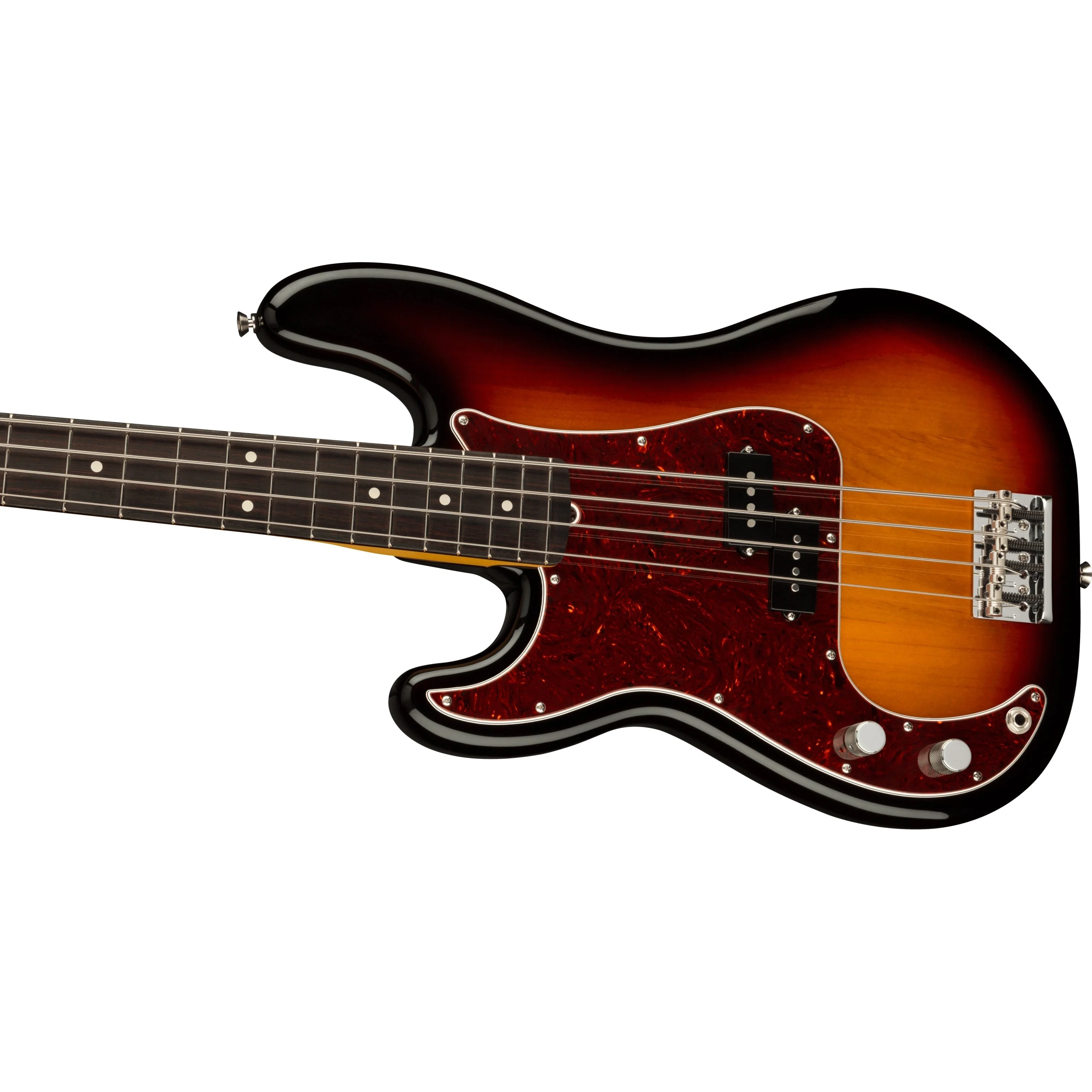 Fender - American Professional II Precision Bass® Left-Hand - Rosewood Fingerboard - 3-Color Sunburst 019-3940-700 - Image 4