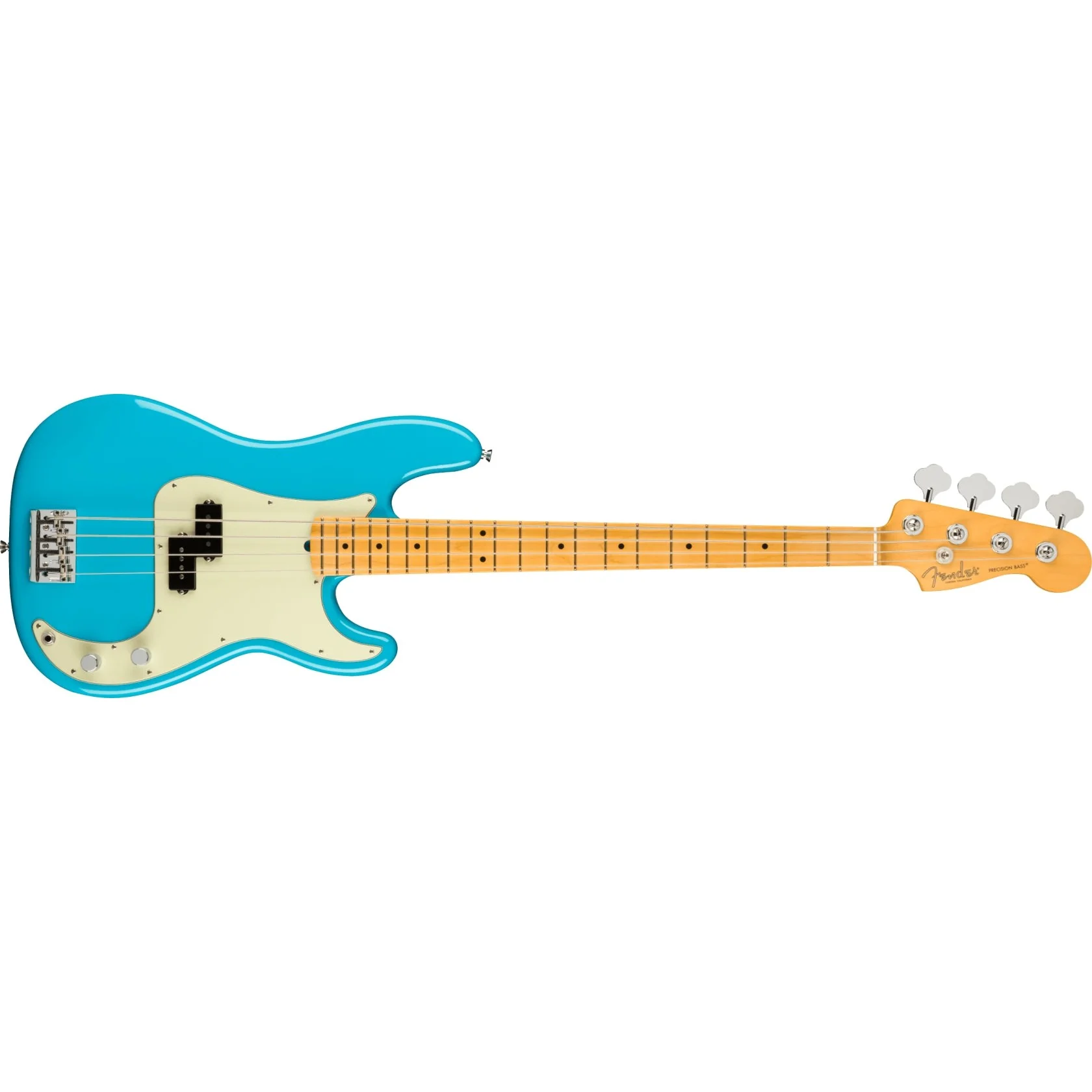 Fender - American Professional II Precision Bass® - Maple Fingerboard - Miami Blue 019-3932-719