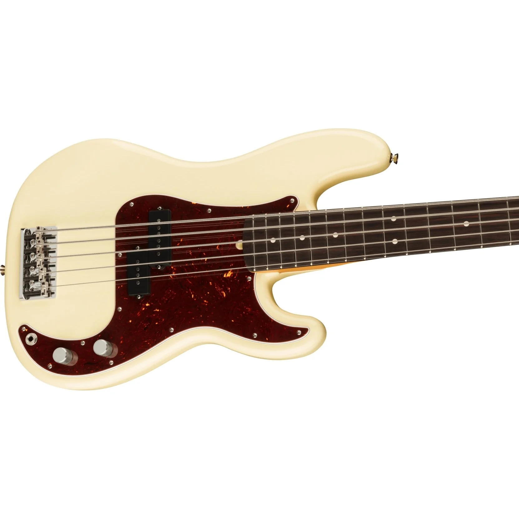 Fender - American Professional II Precision Bass® V  019-3960-705 Olympic White - Image 3