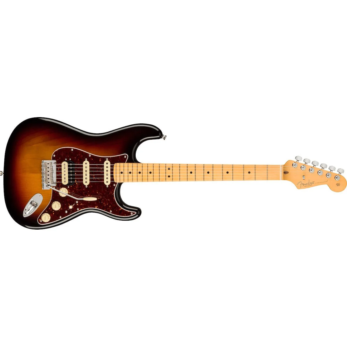 Fender - American Professional II Stratocaster® HSS Maple Fingerboard 3-Color Sunburst – 0113912700