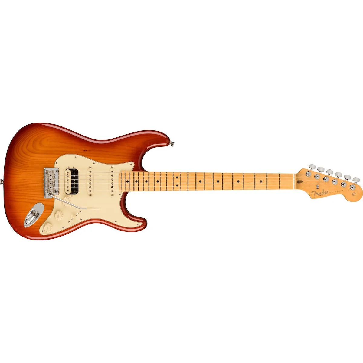 Fender - American Professional II Stratocaster® HSS Maple Fingerboard Sienna Sunburst – 0113912747