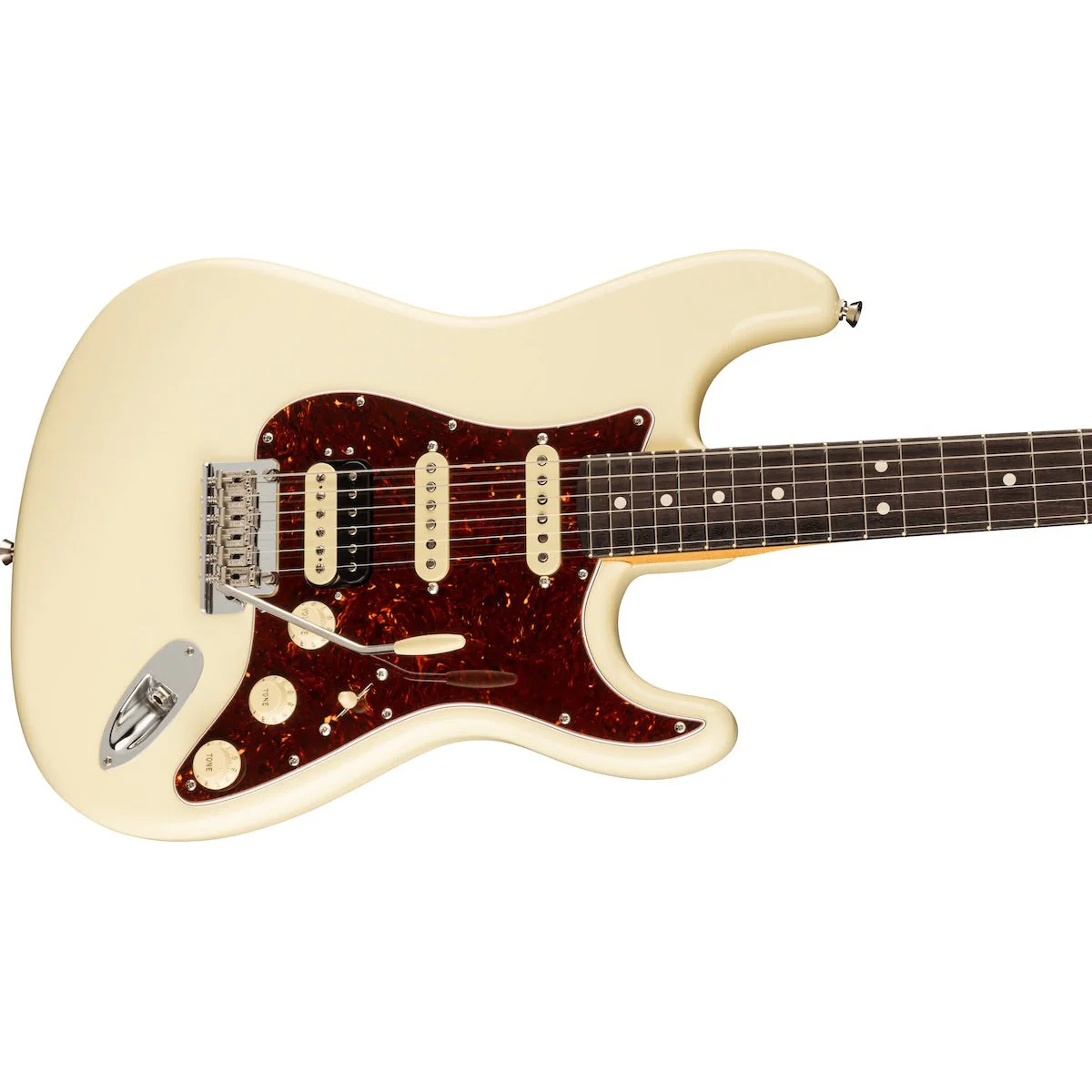 Fender - American Professional II Stratocaster® HSS Rosewood Fingerboard Olympic White – 0113910705 - Image 3