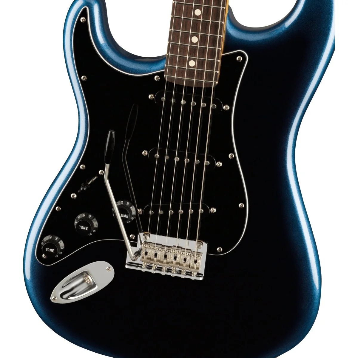 Fender - American Professional II Stratocaster® Left-Hand 011-3930-761 Dark Night - Image 3