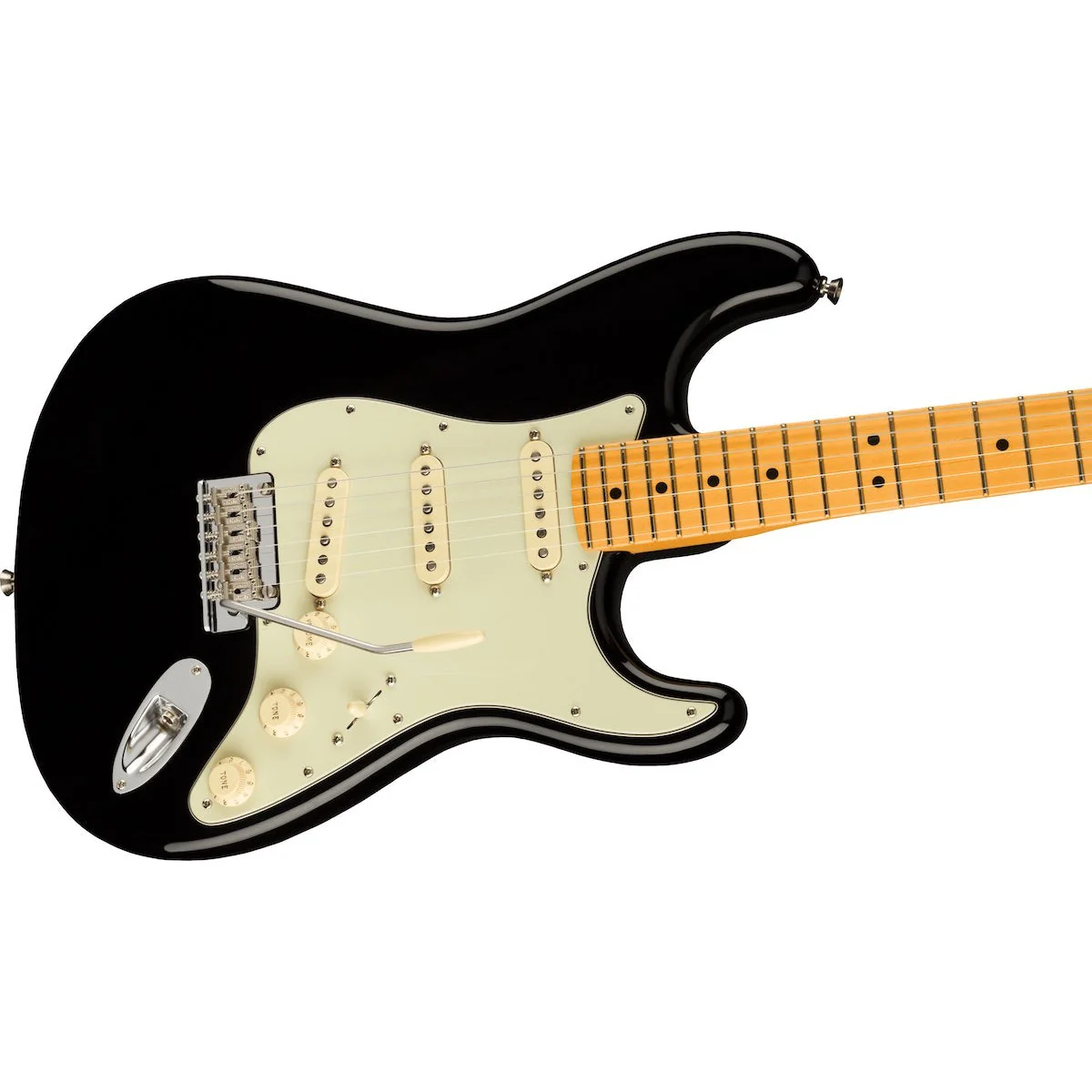 Fender - American Professional II Stratocaster® Maple Fingerboard Black – 0113902706 - Image 3