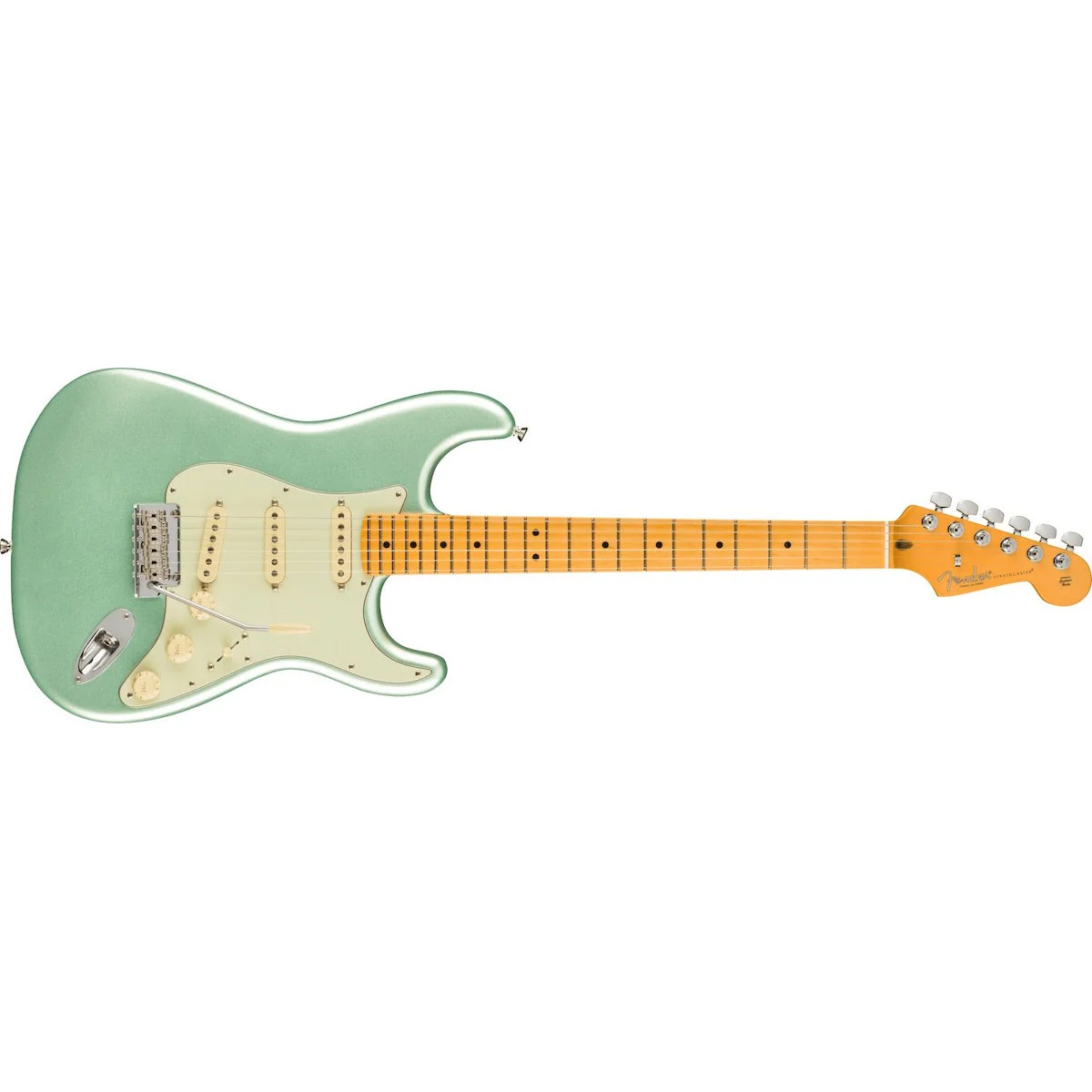 Fender - American Professional II Stratocaster® Maple Fingerboard Mystic Surf Green – 0113902718